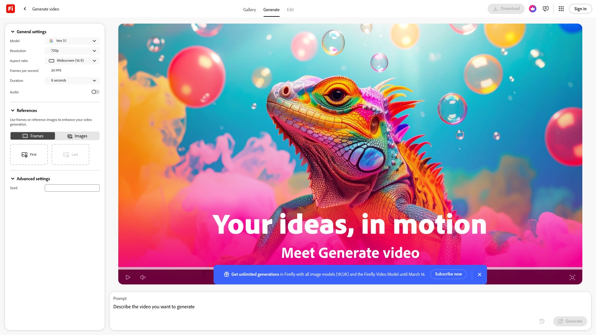 Landing Page