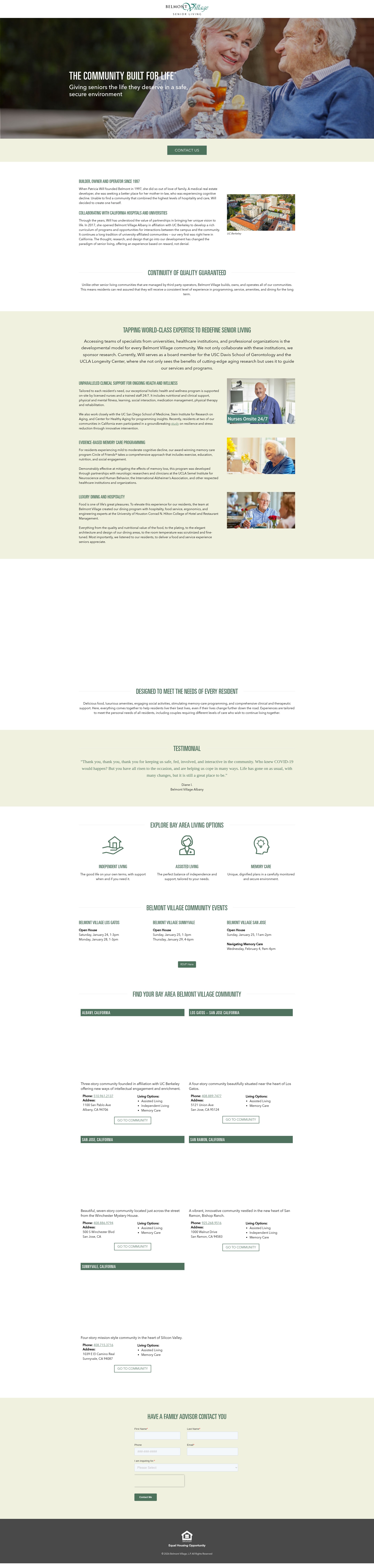Landing Page