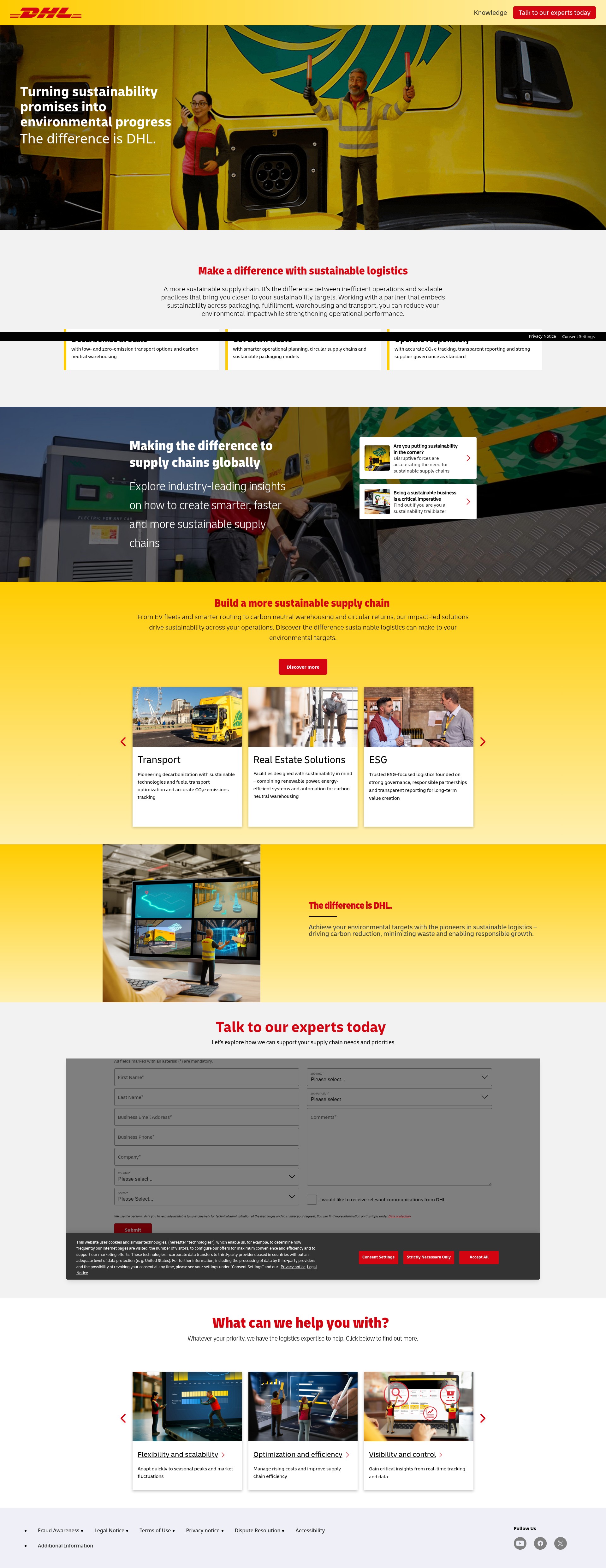Landing Page