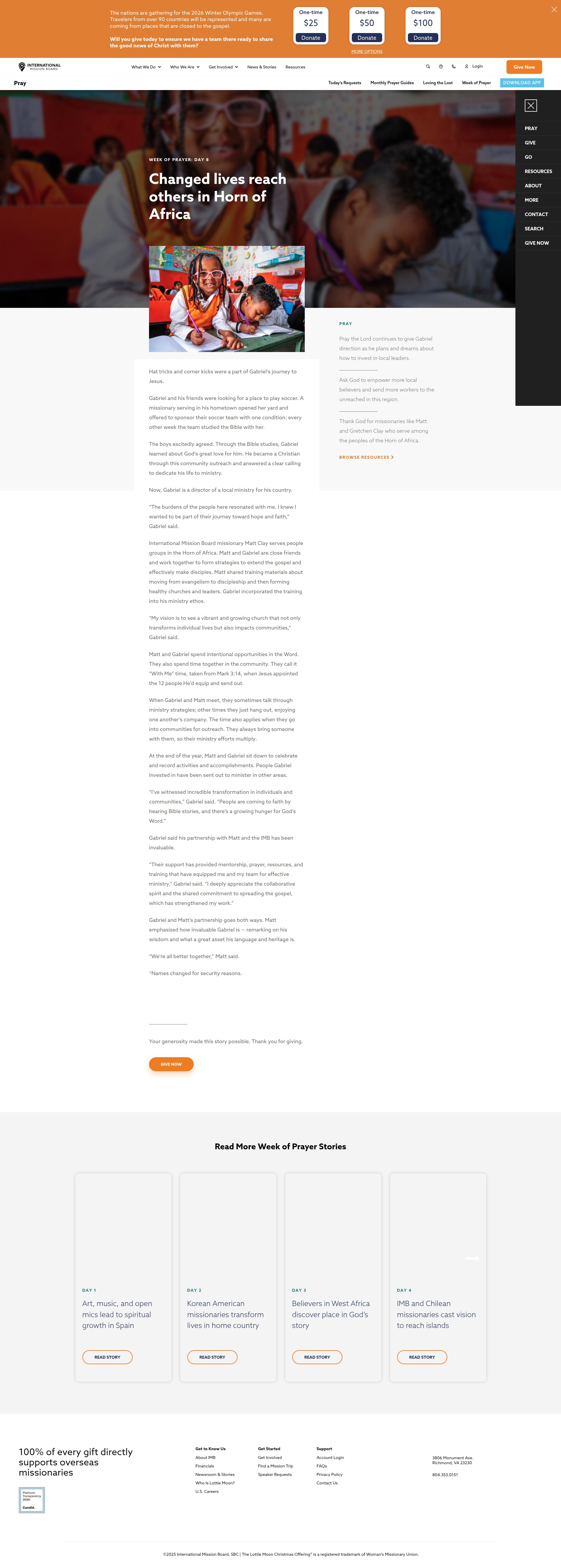 Landing Page