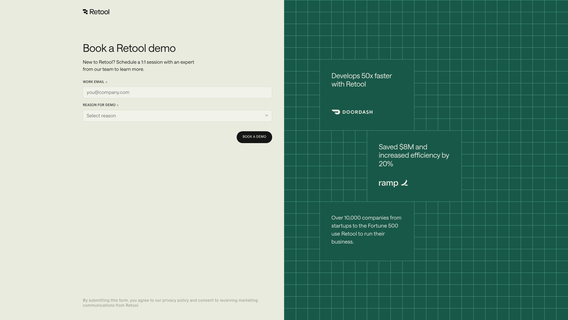Landing Page