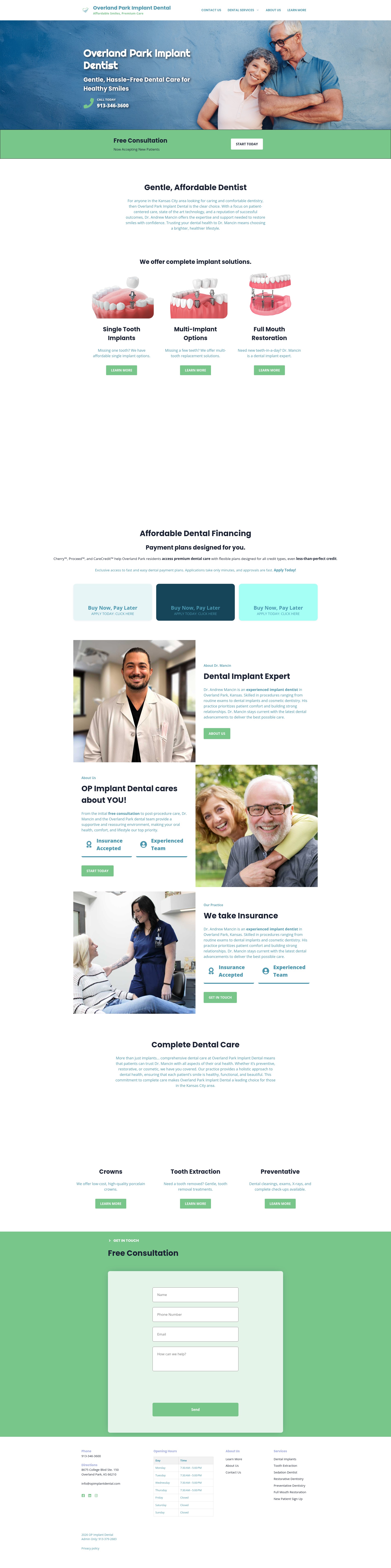 Landing Page