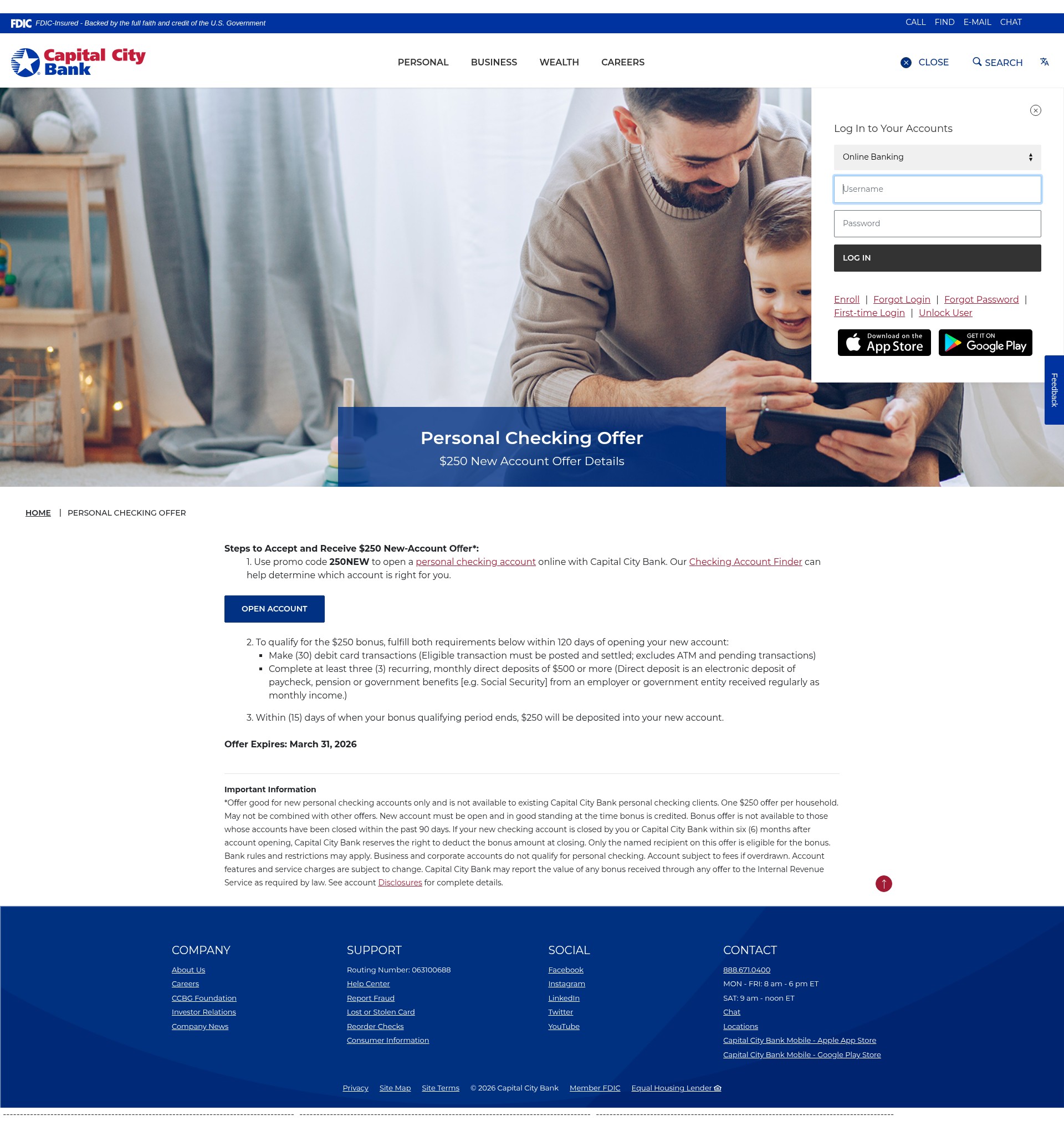 Landing Page