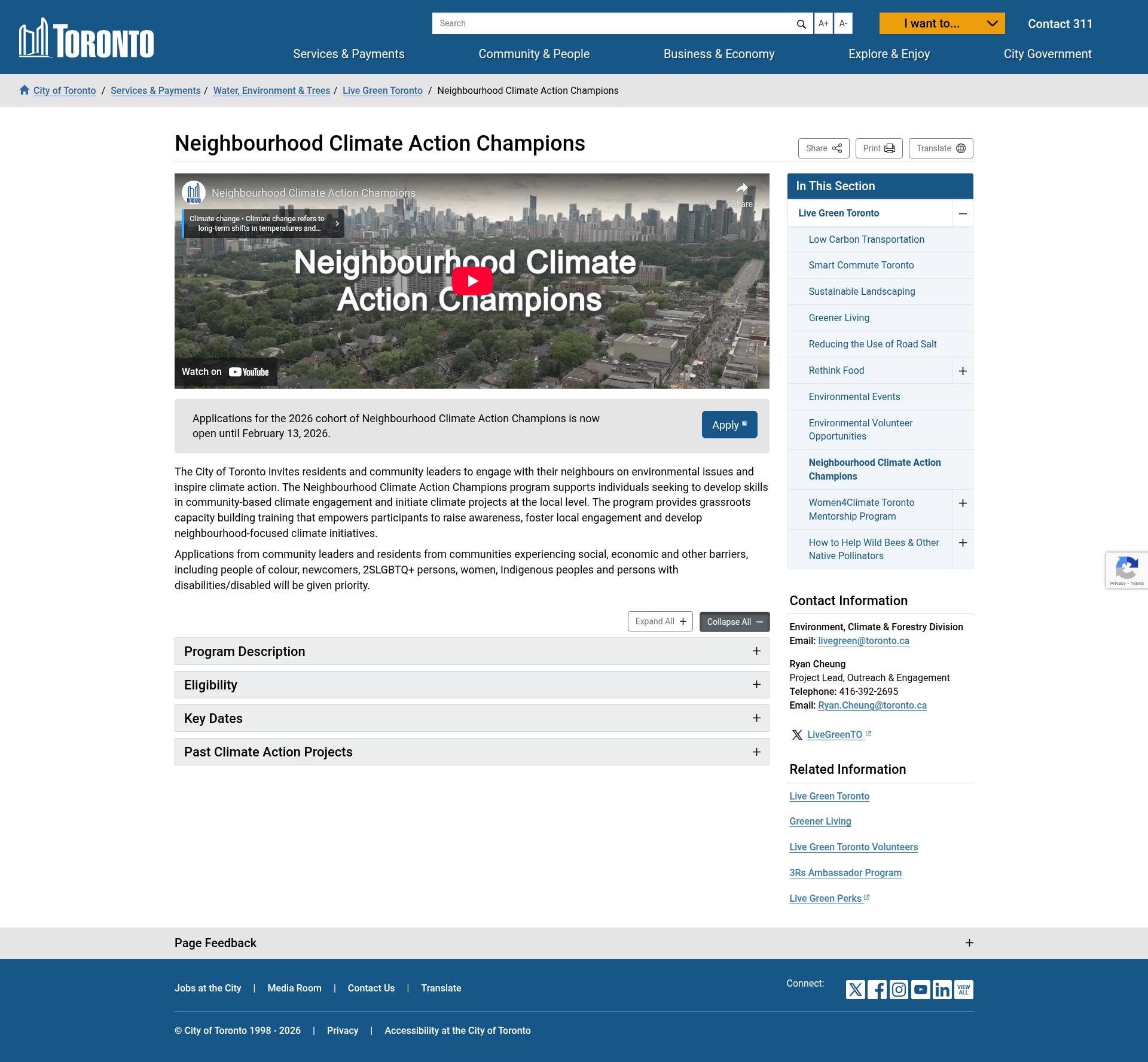 Landing Page