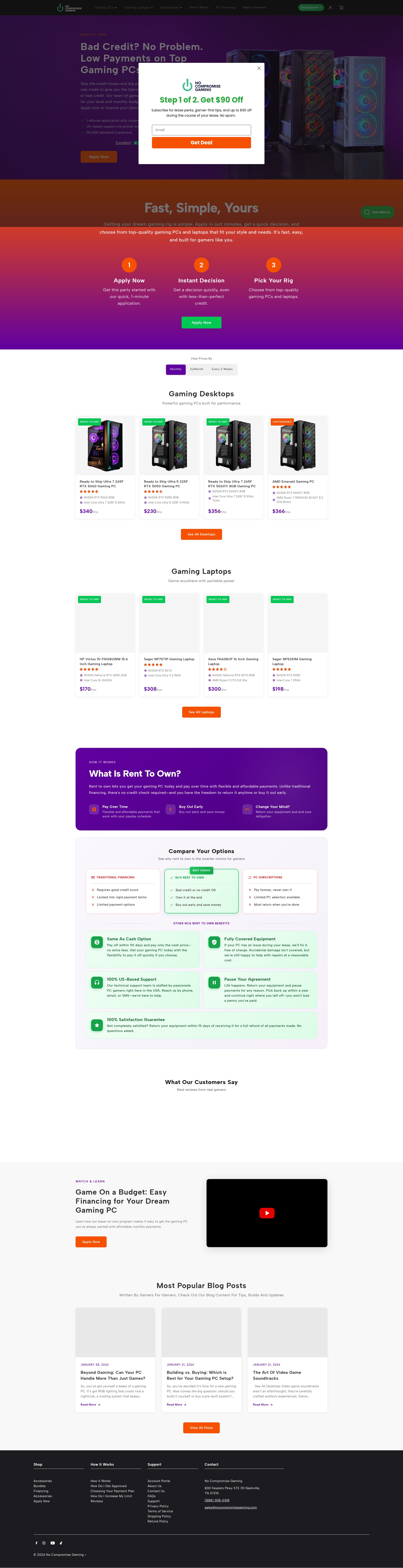 Landing Page