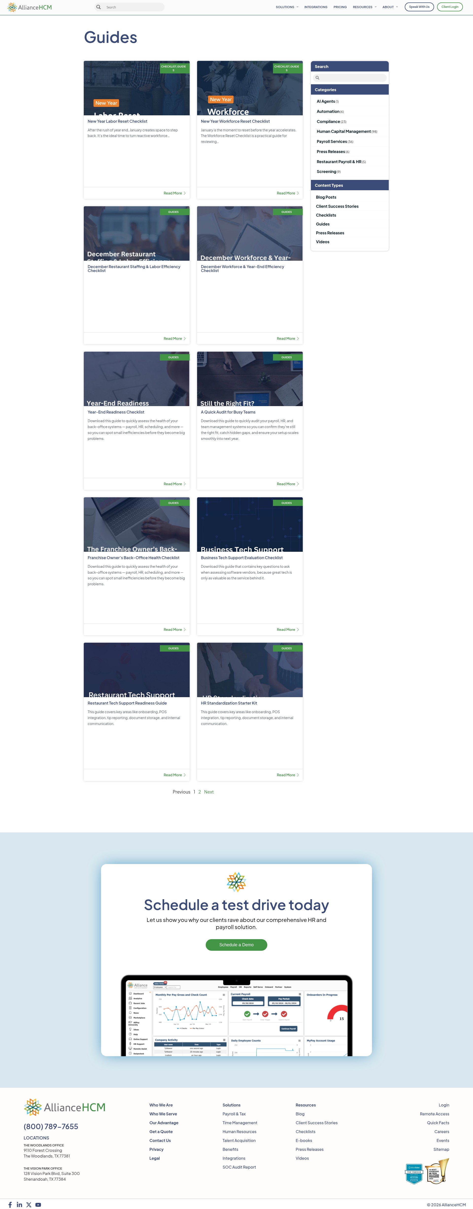 Landing Page