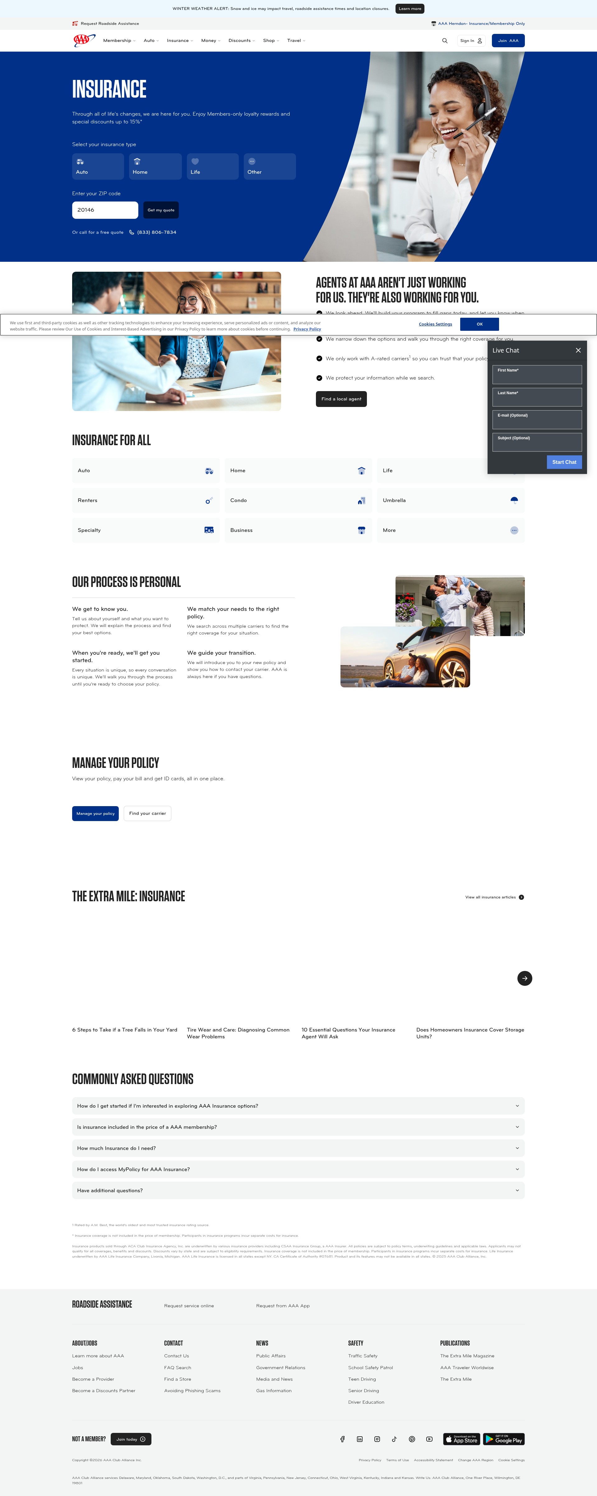 Landing Page