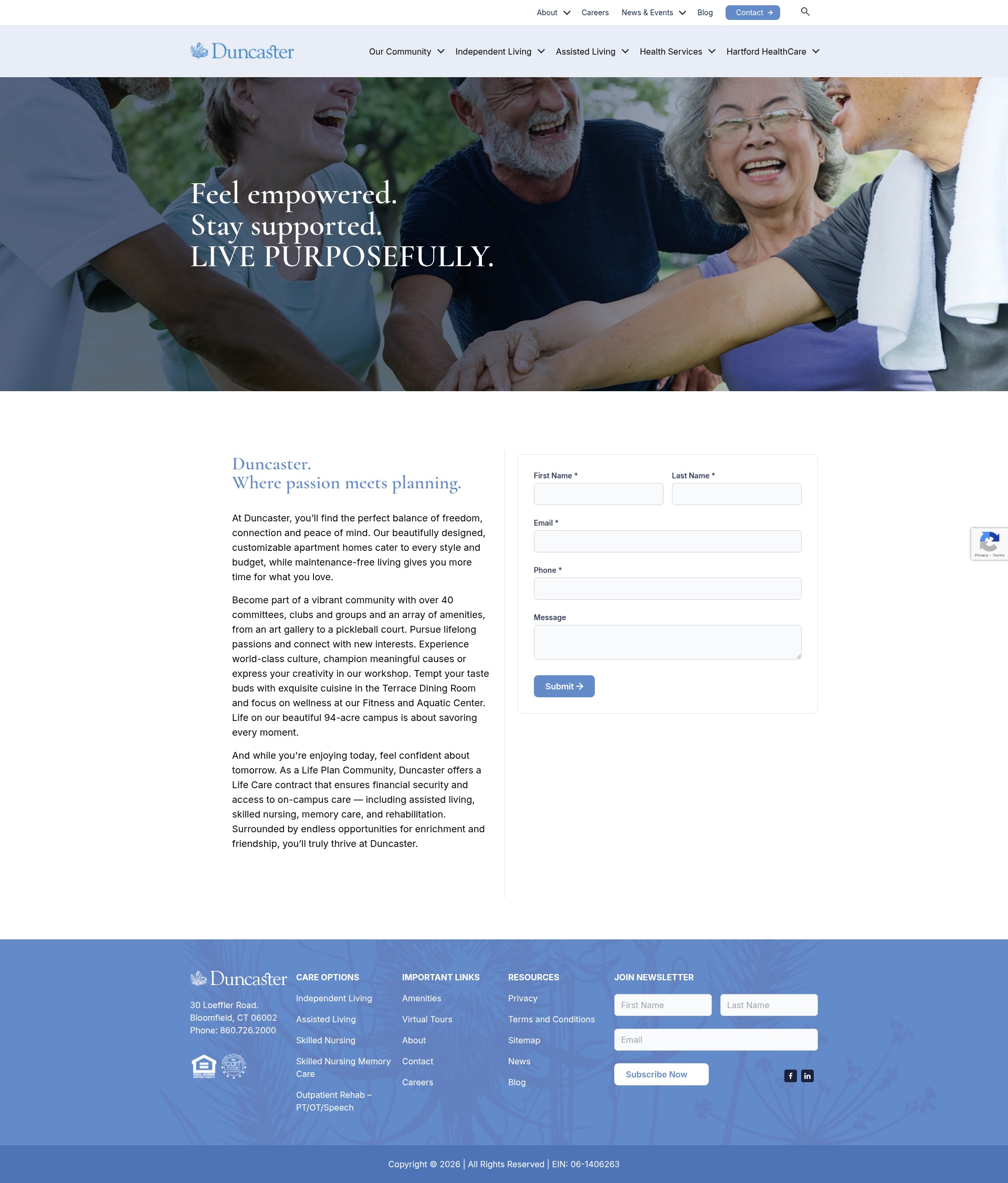 Landing Page