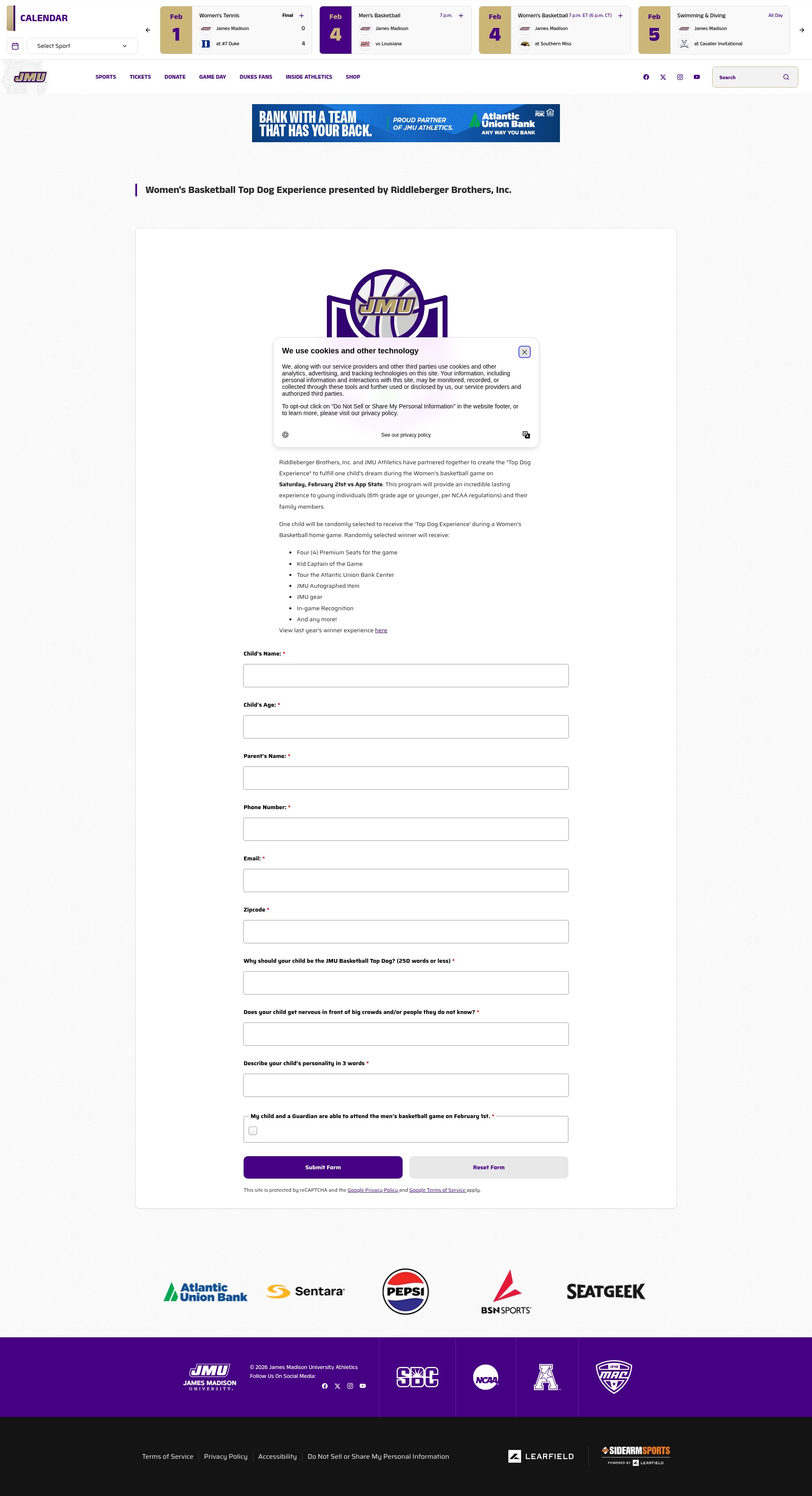 Landing Page