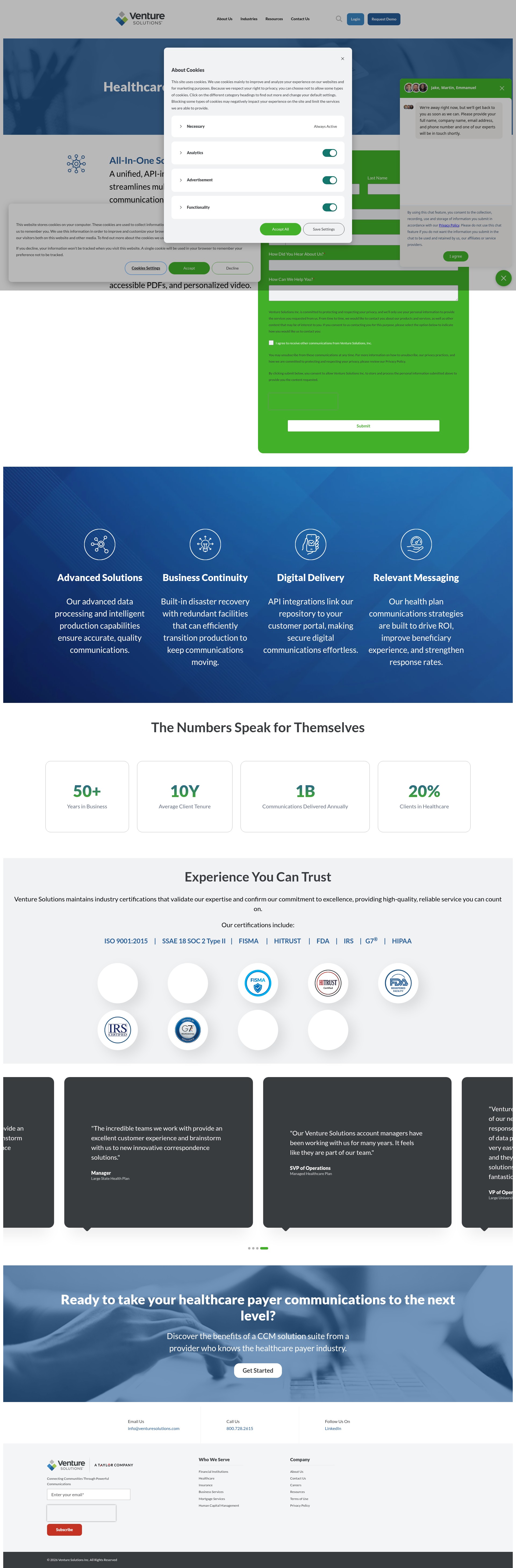 Landing Page
