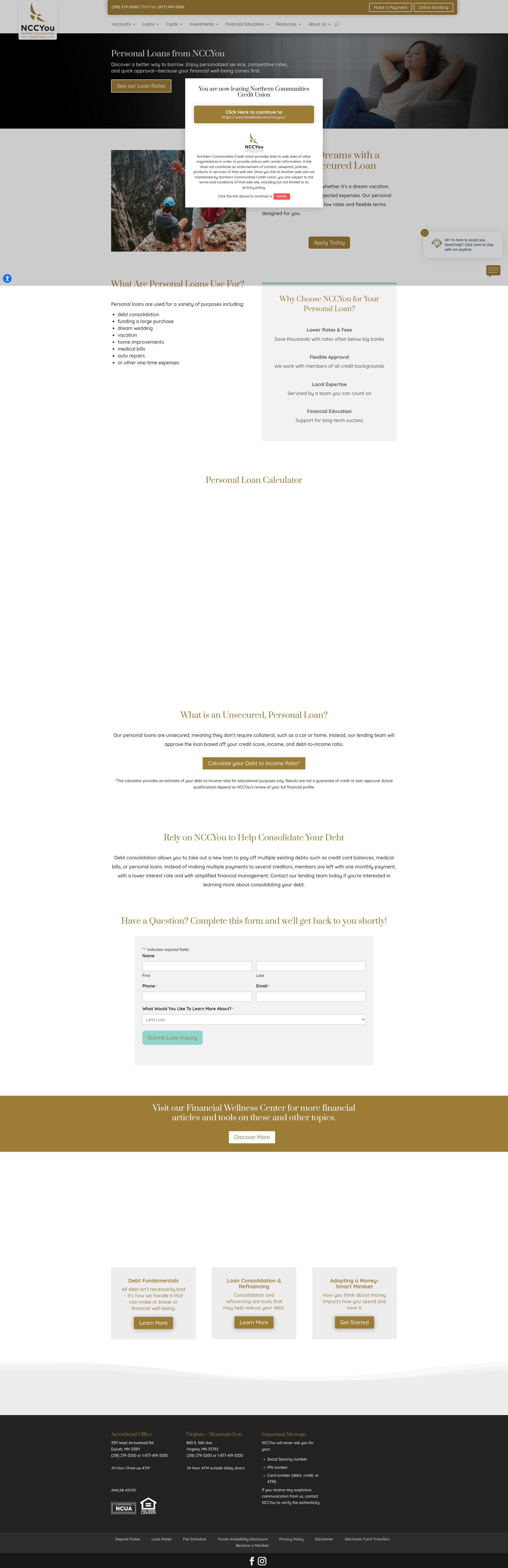 Landing Page