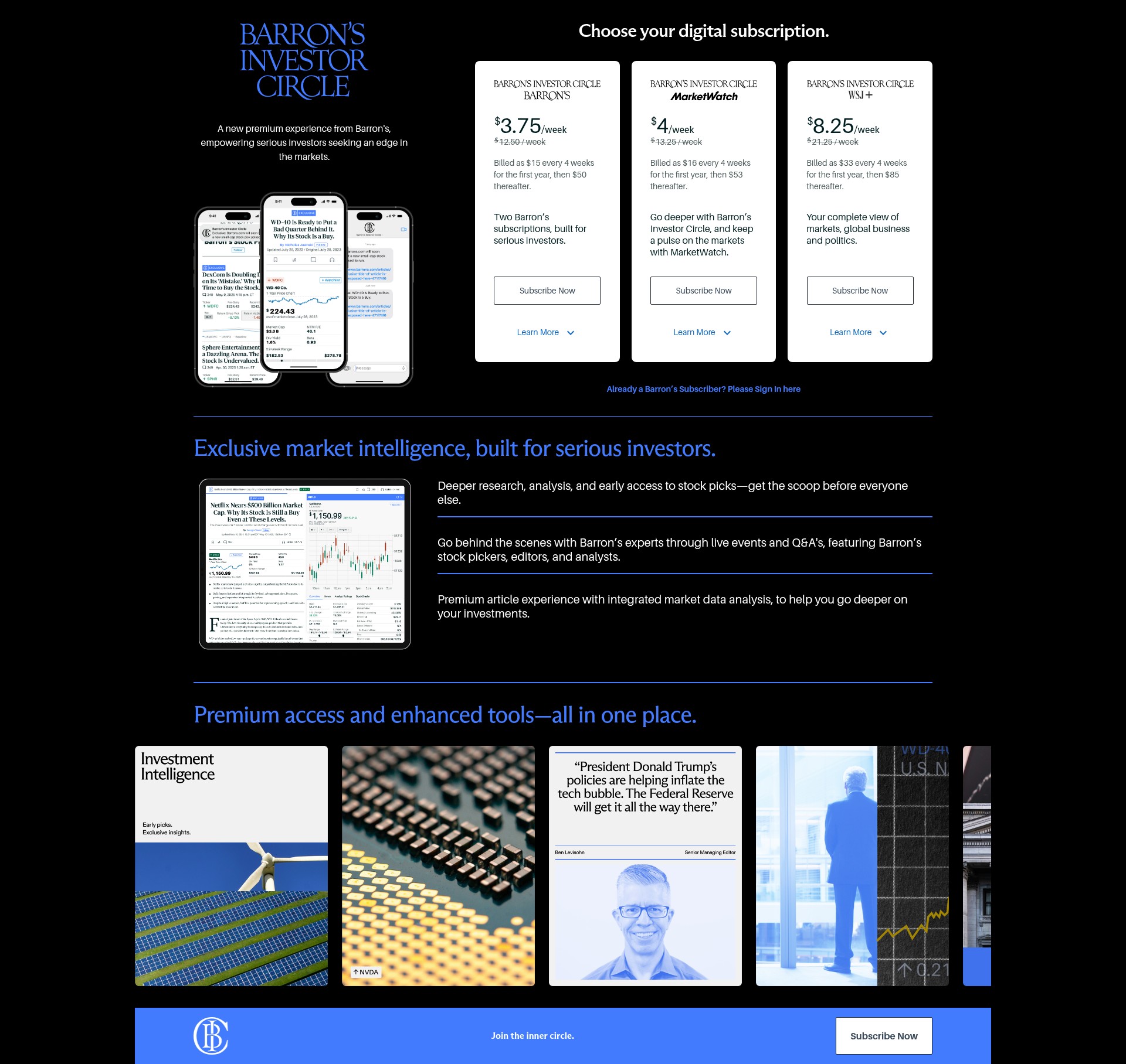 Landing Page