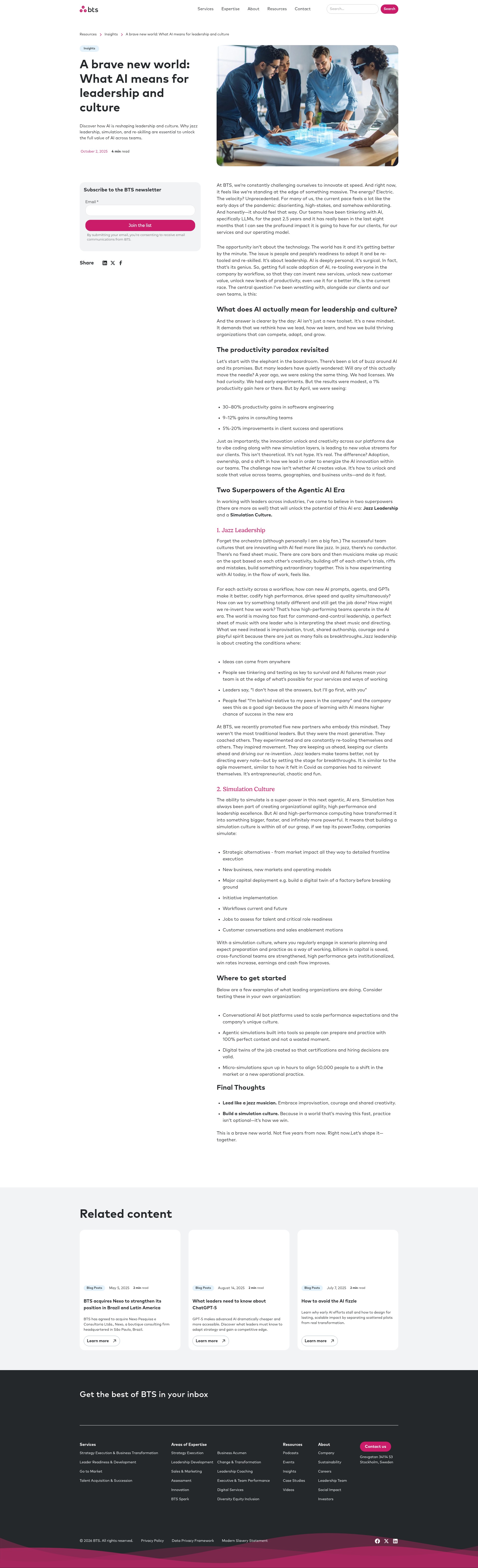 Landing Page