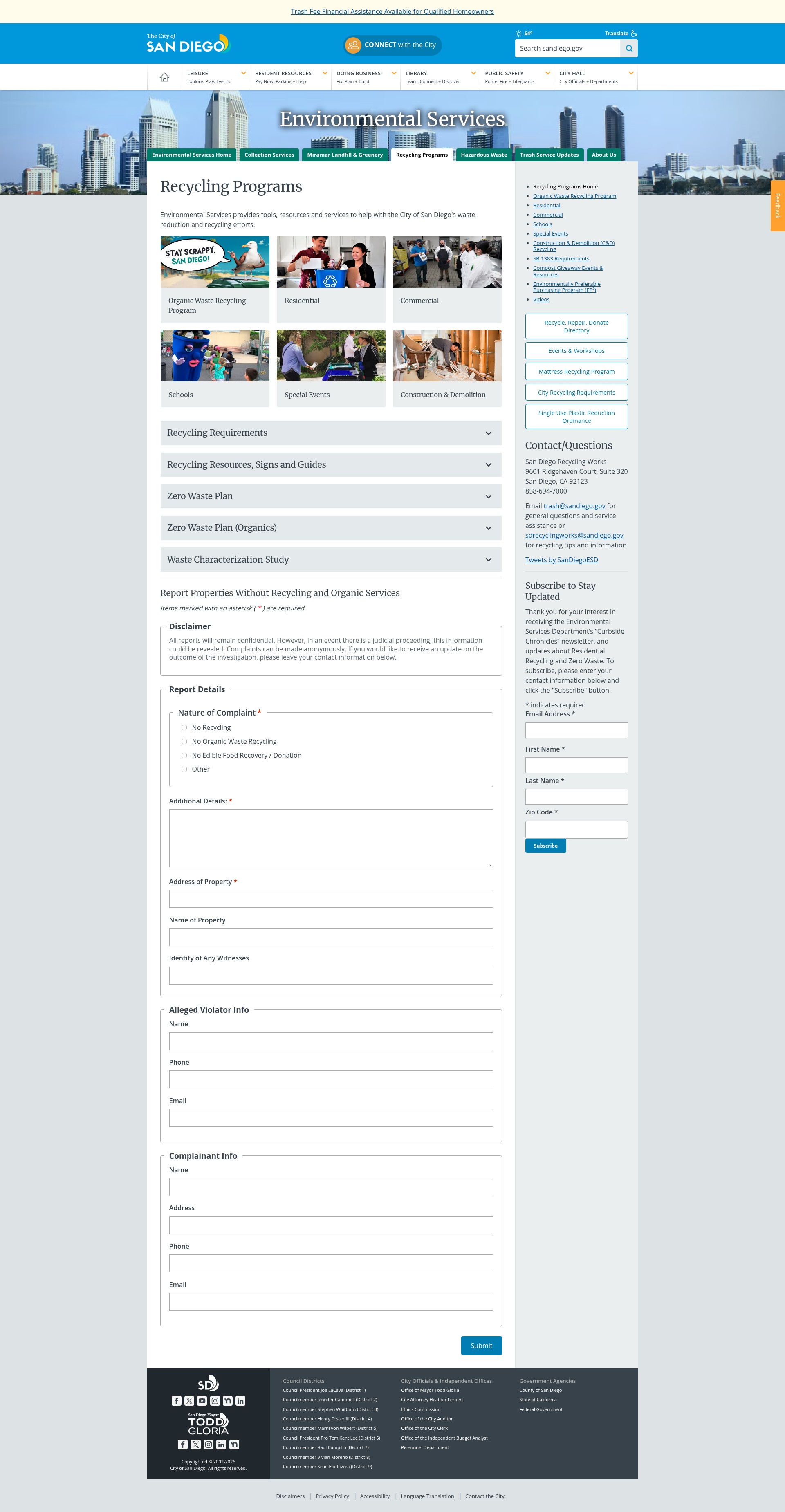 Landing Page