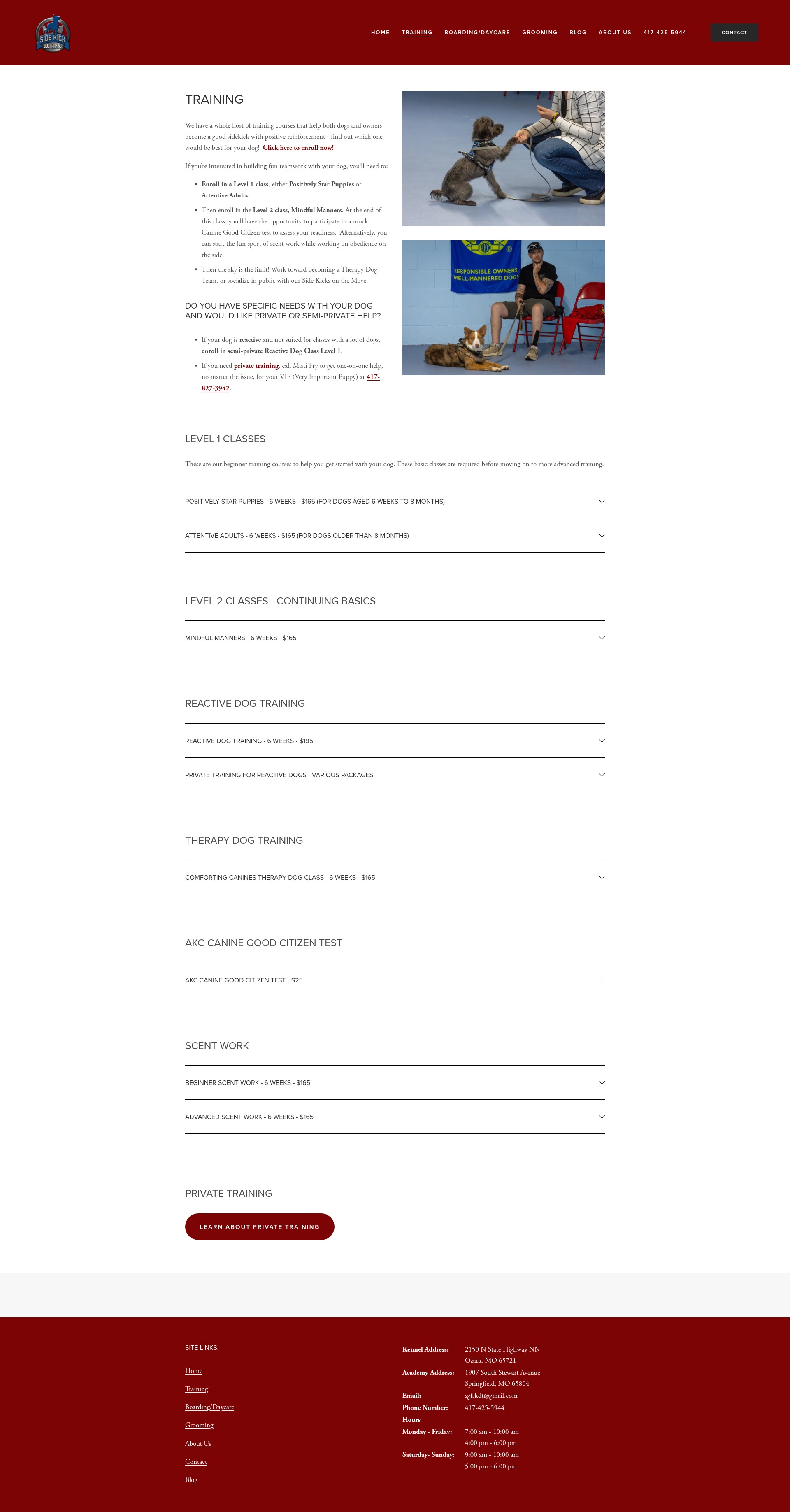 Landing Page