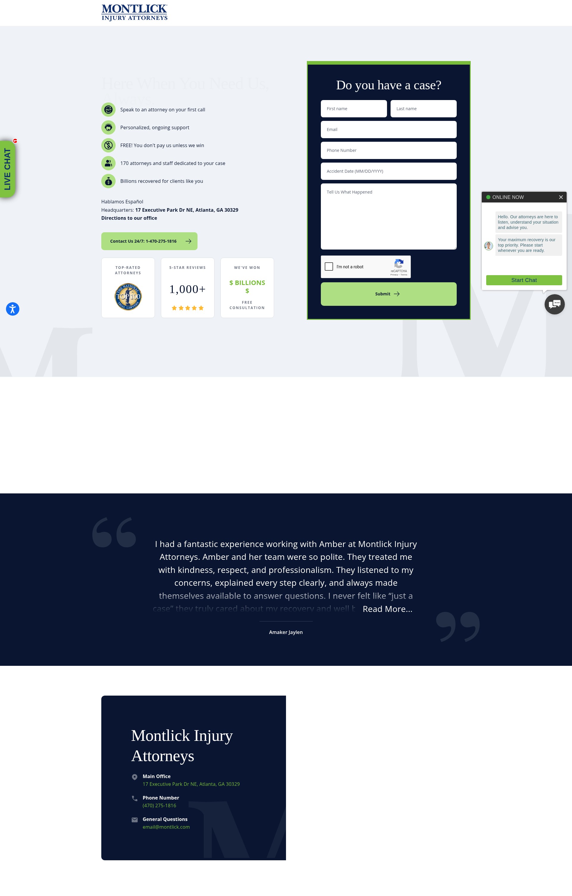Landing Page