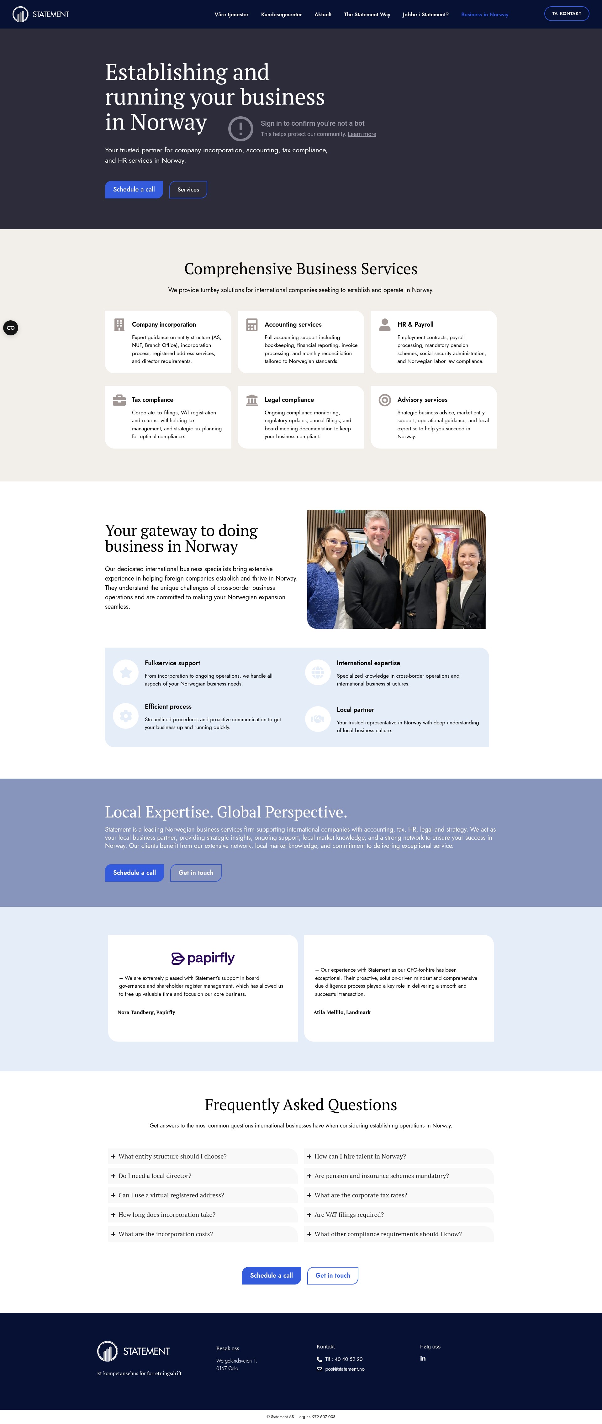 Landing Page