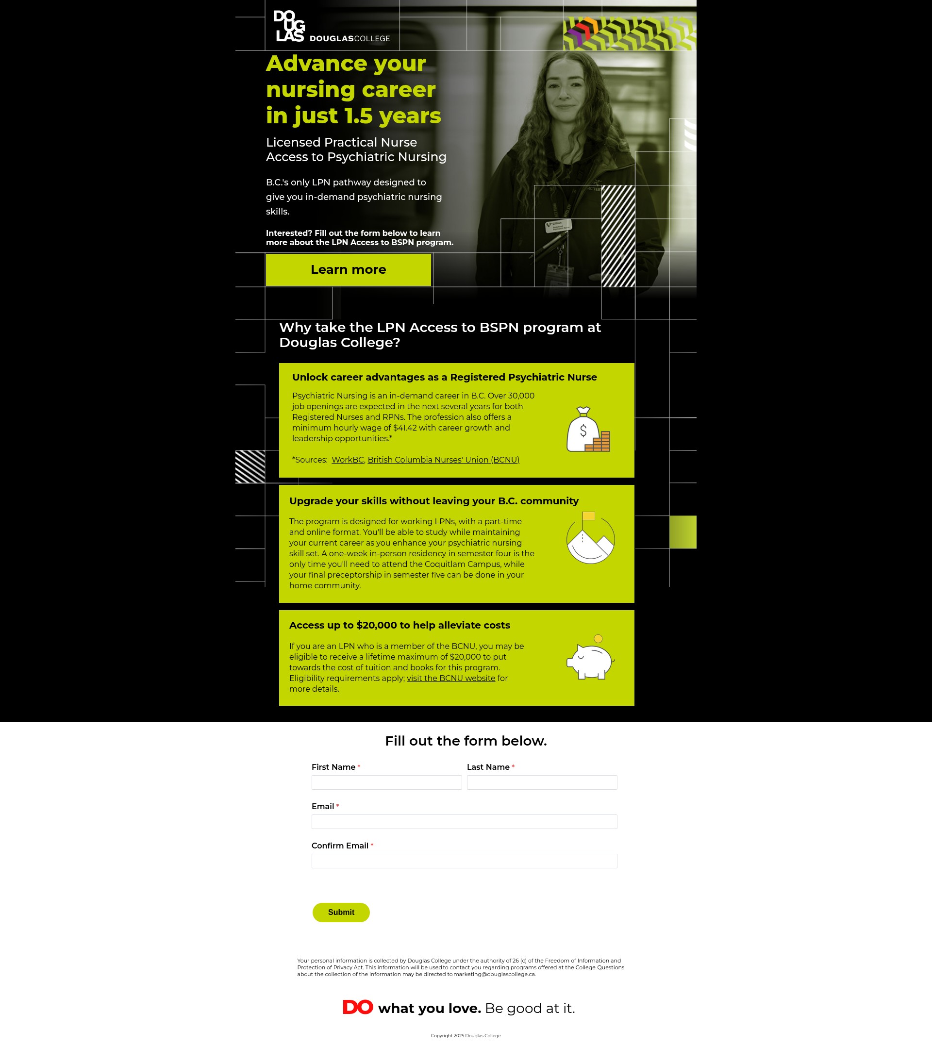 Landing Page