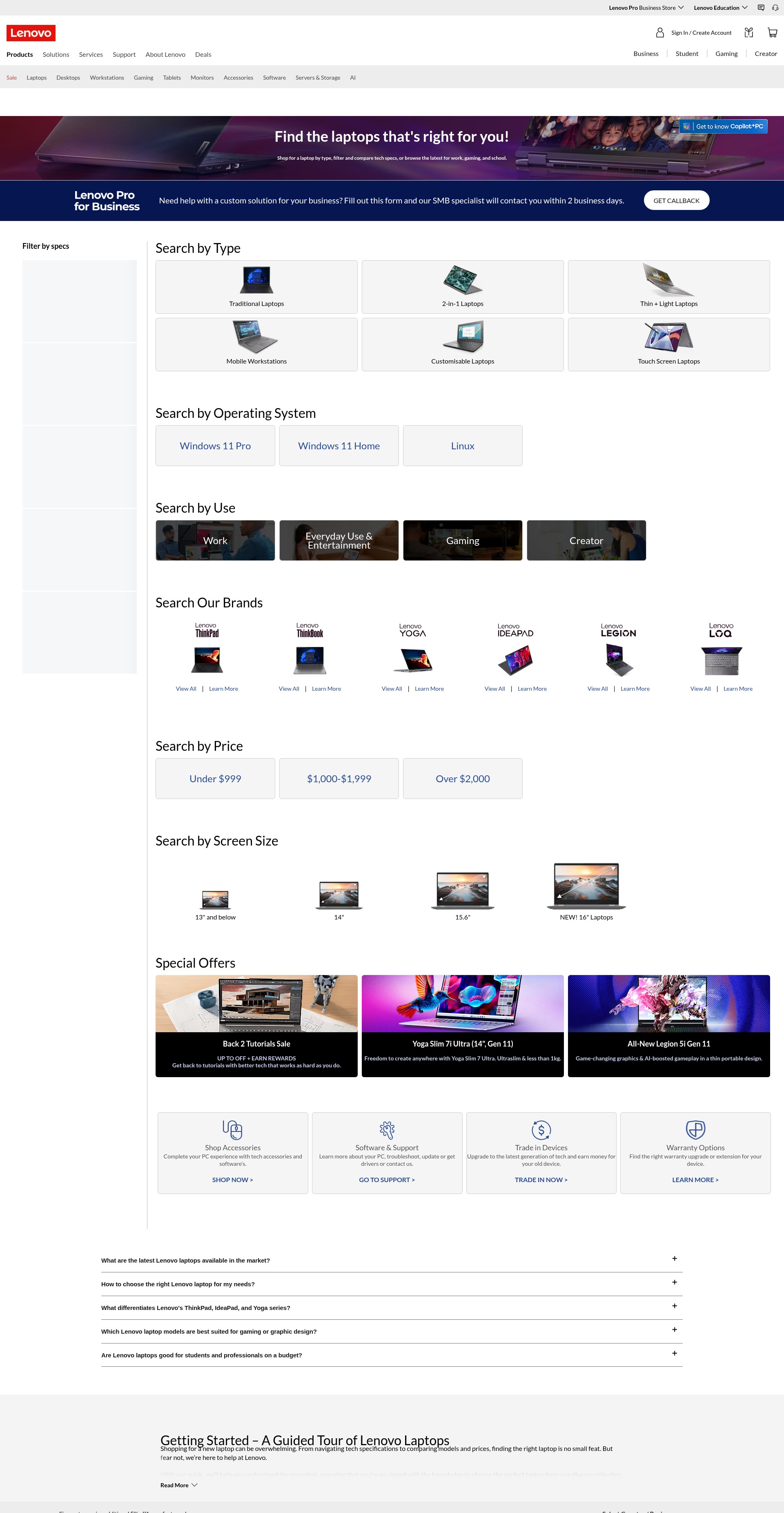 Landing Page