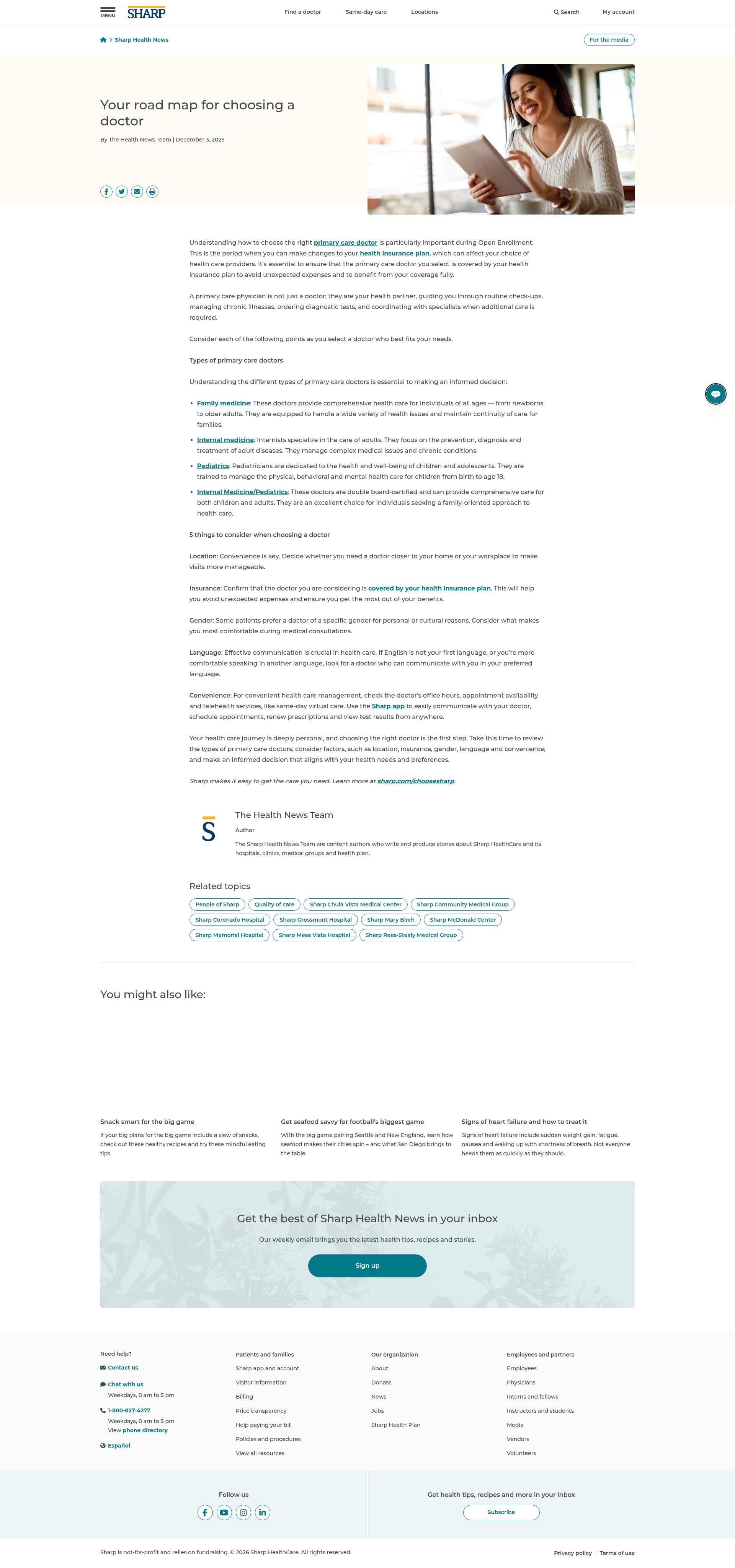 Landing Page