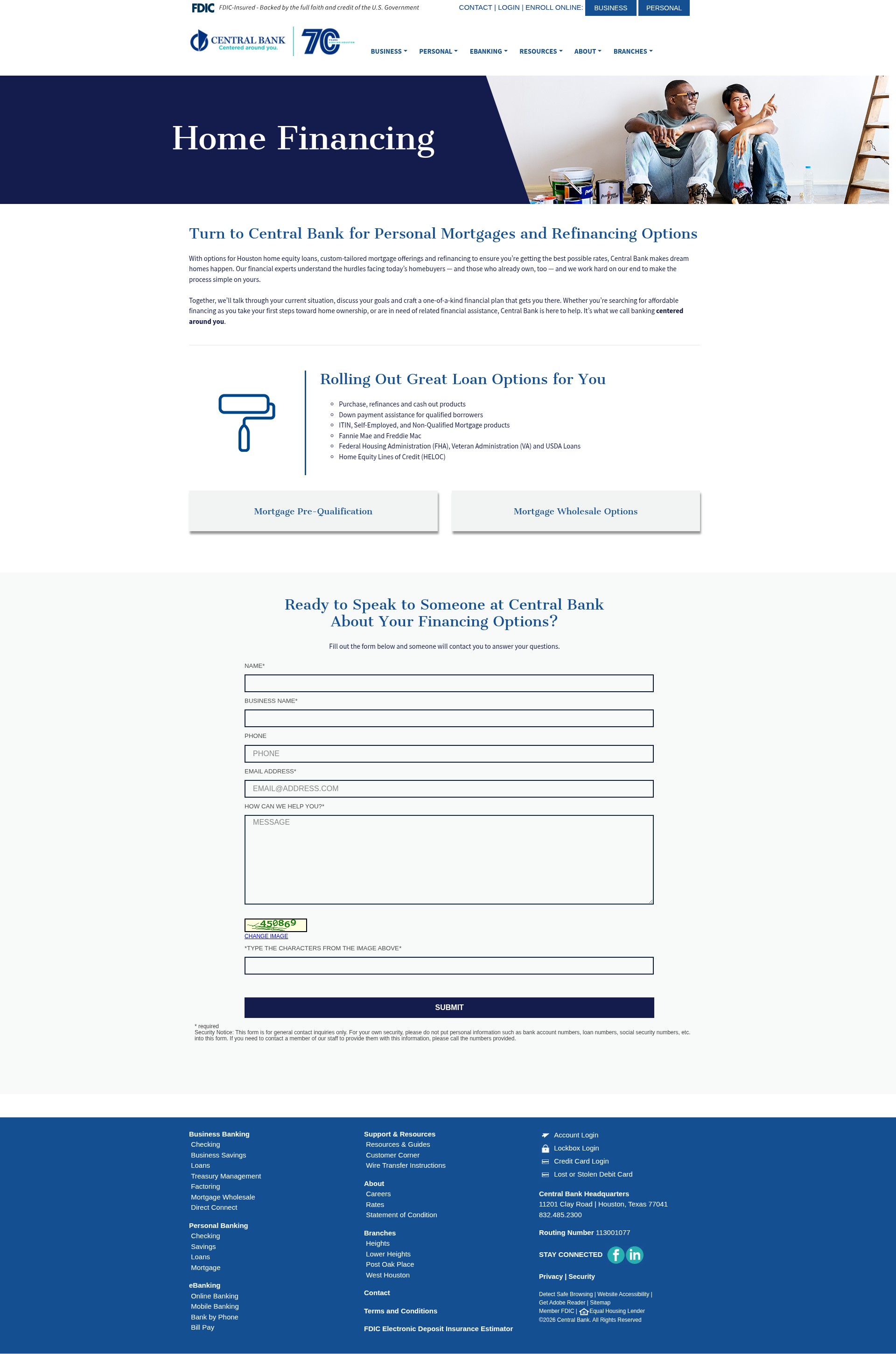 Landing Page