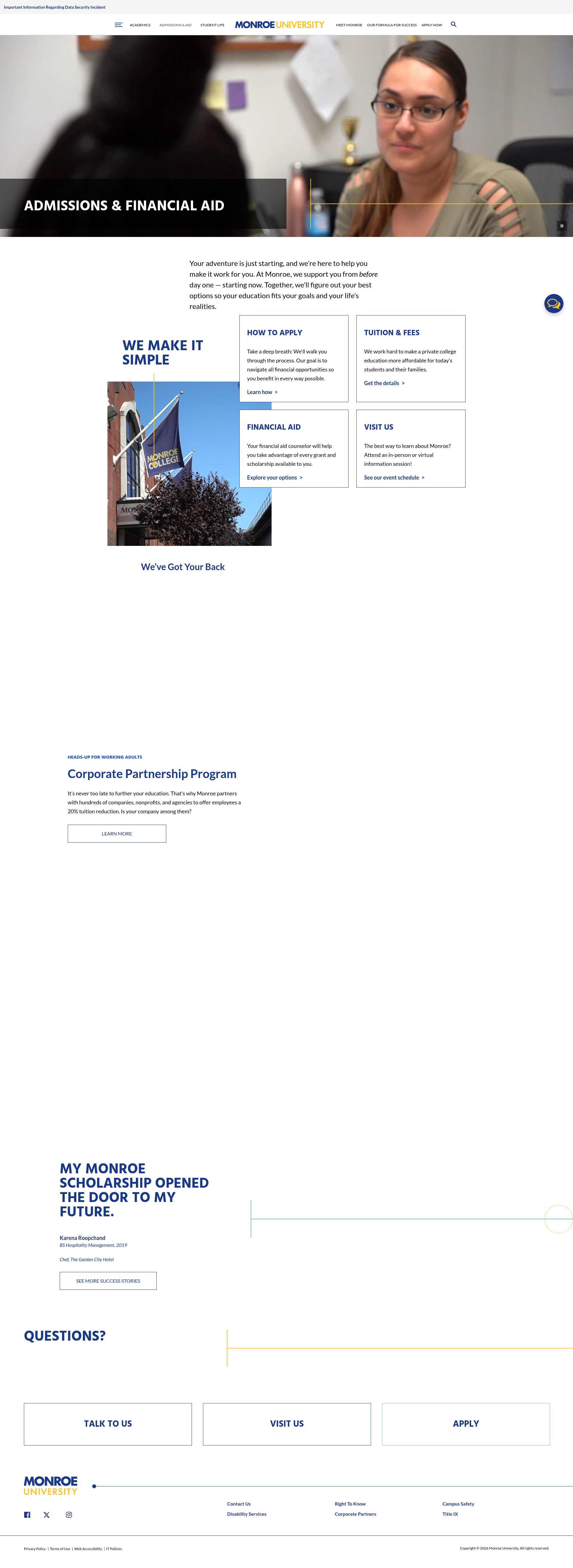 Landing Page
