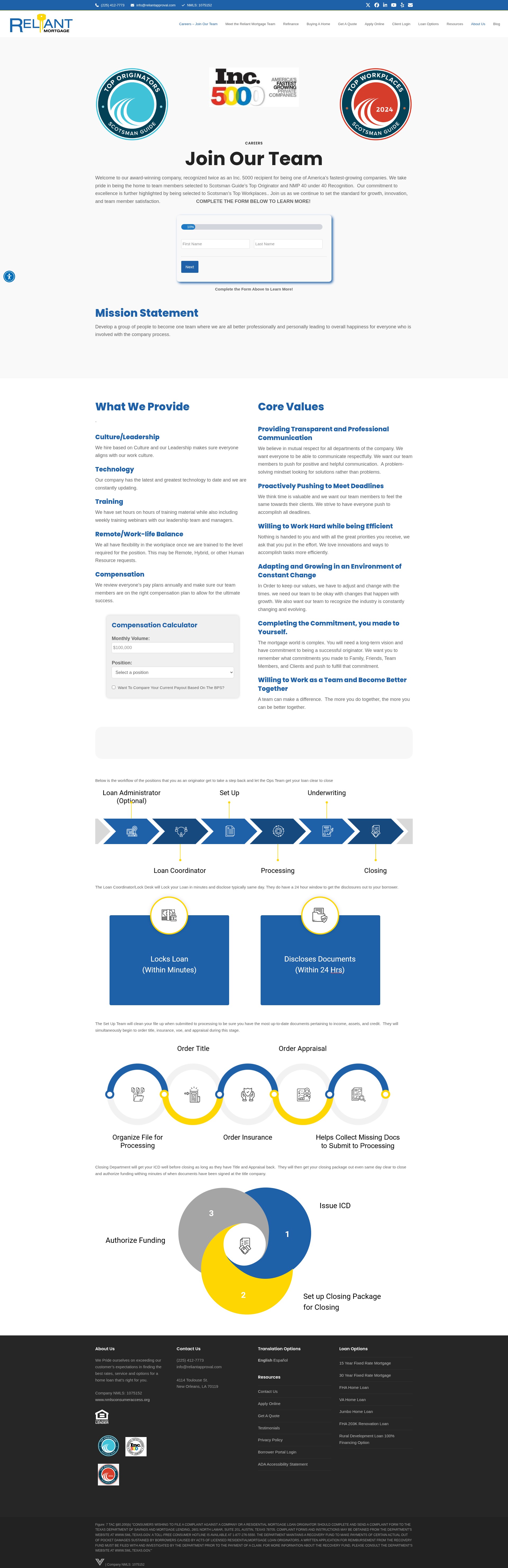 Landing Page