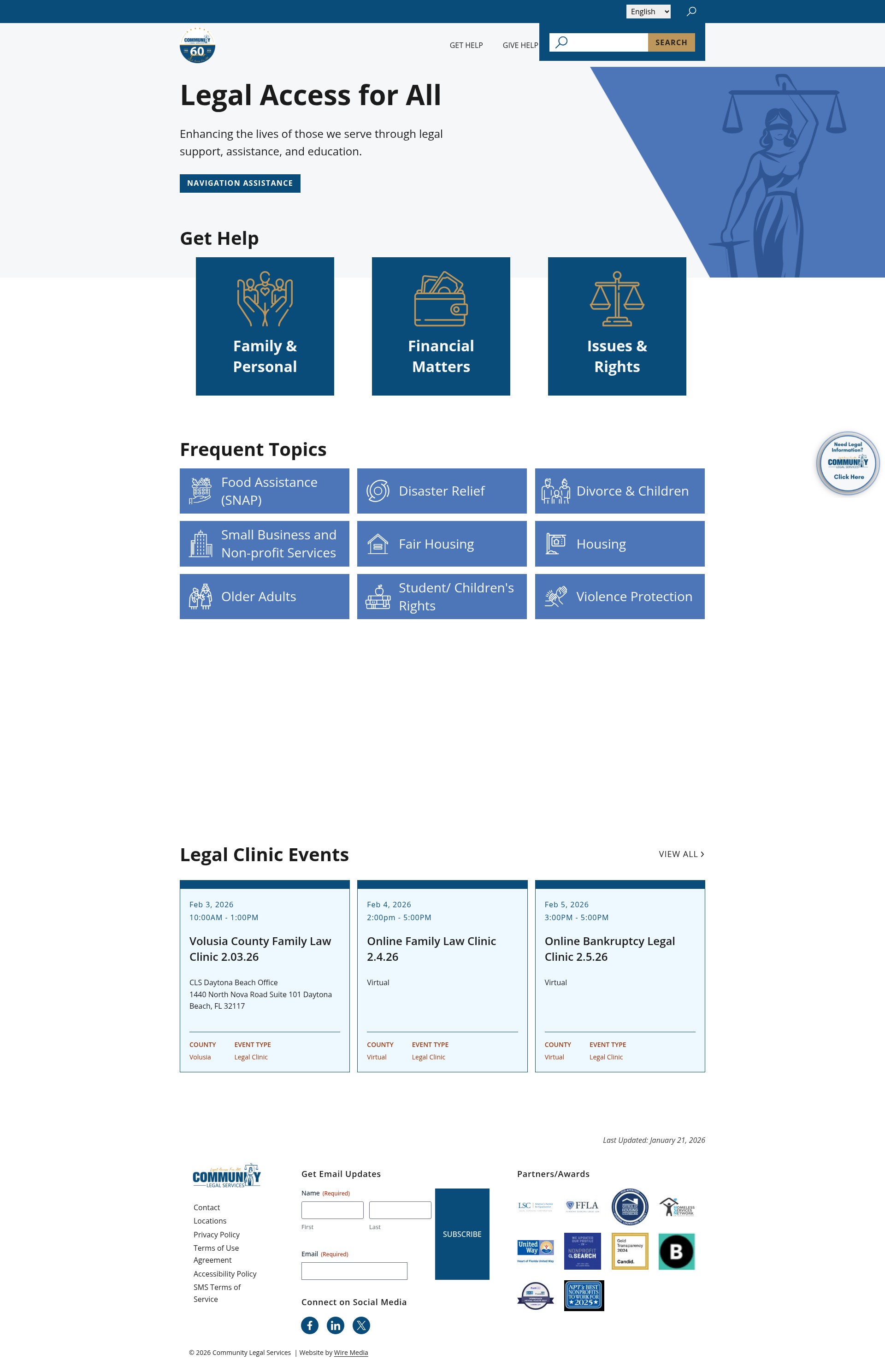 Landing Page