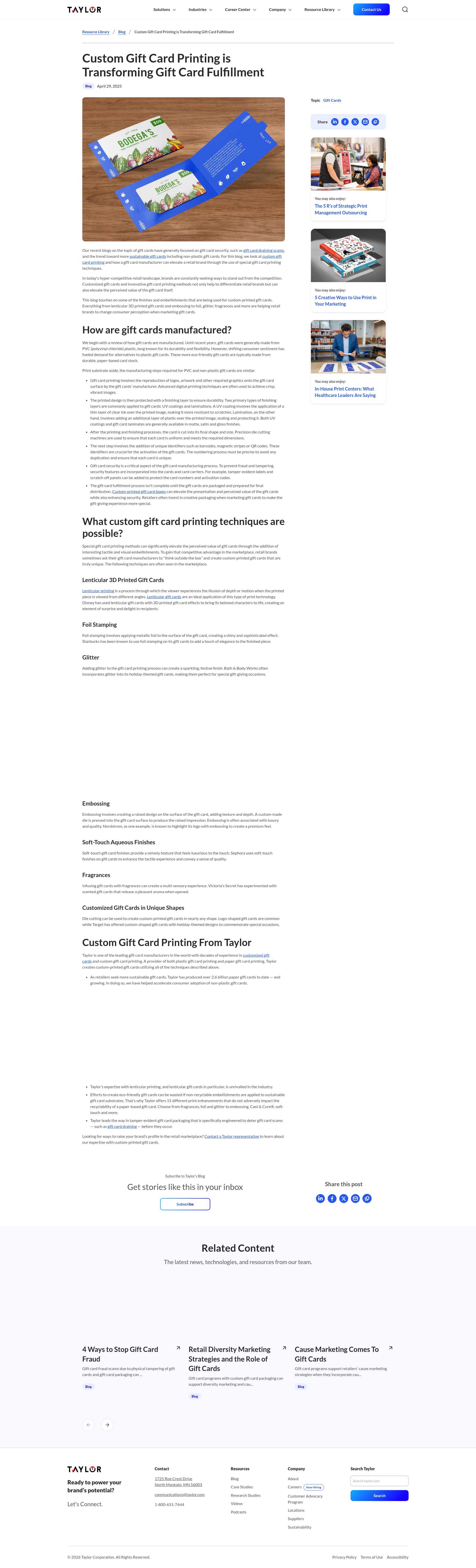 Landing Page