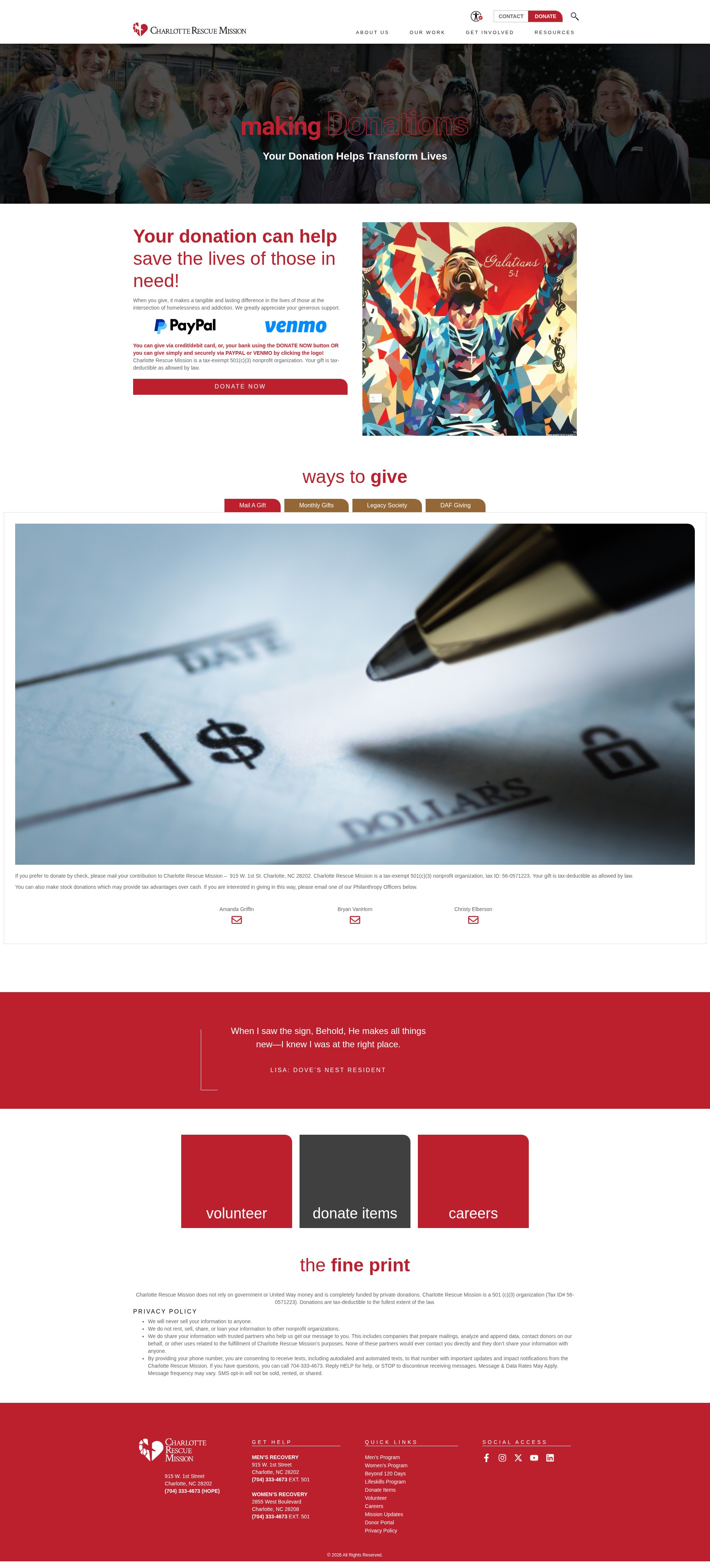 Landing Page