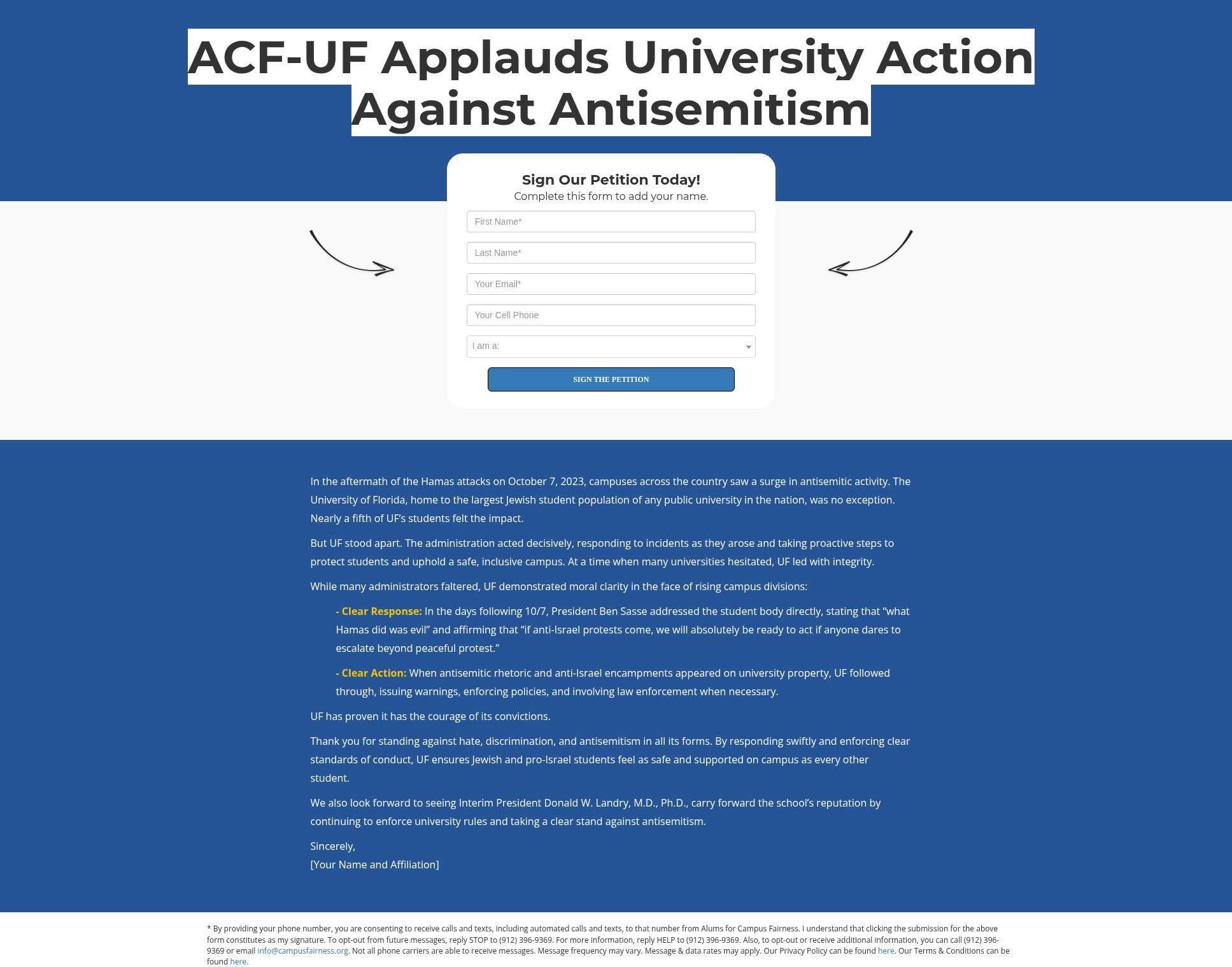 Landing Page