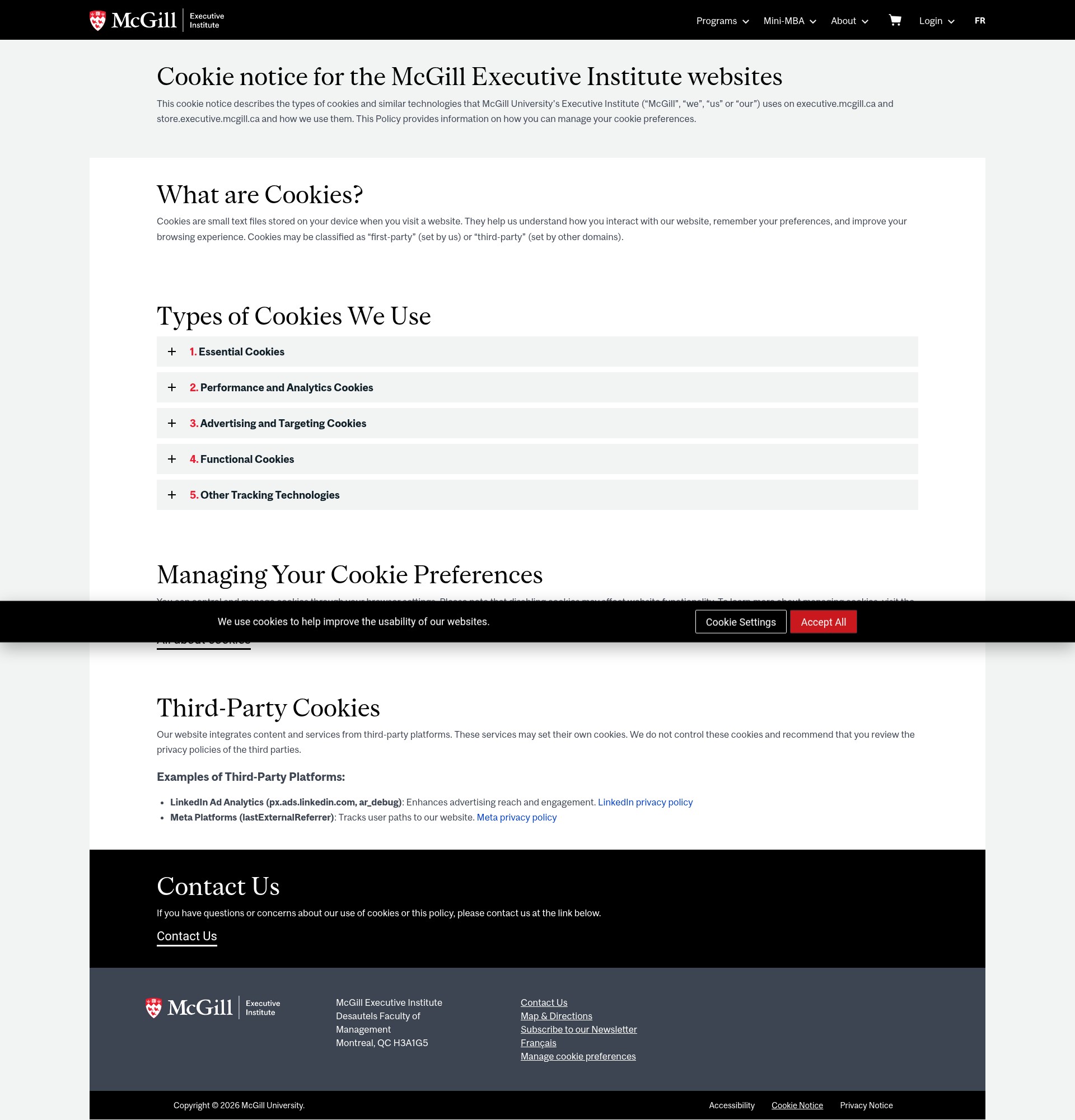 Landing Page
