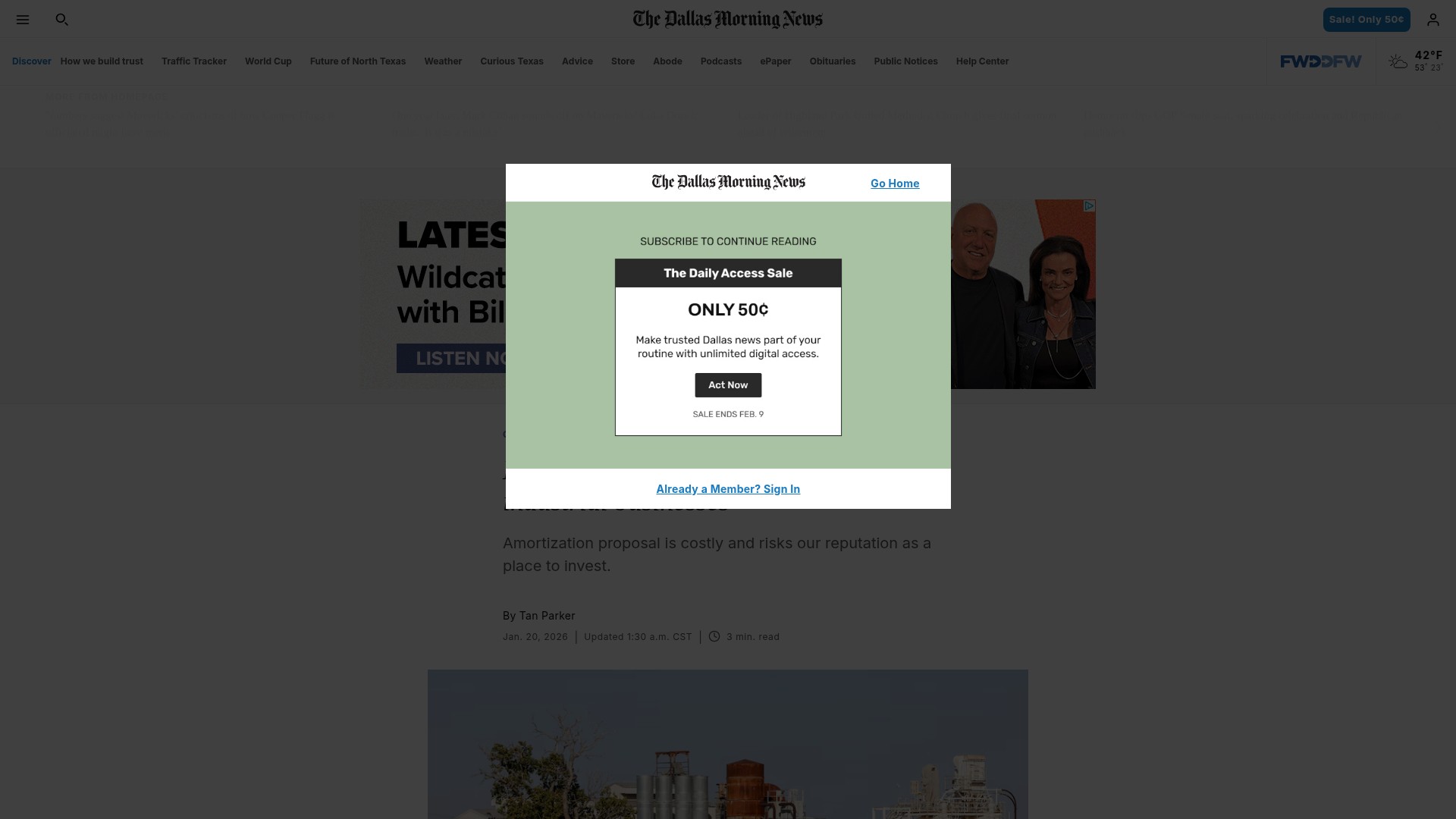 Landing Page