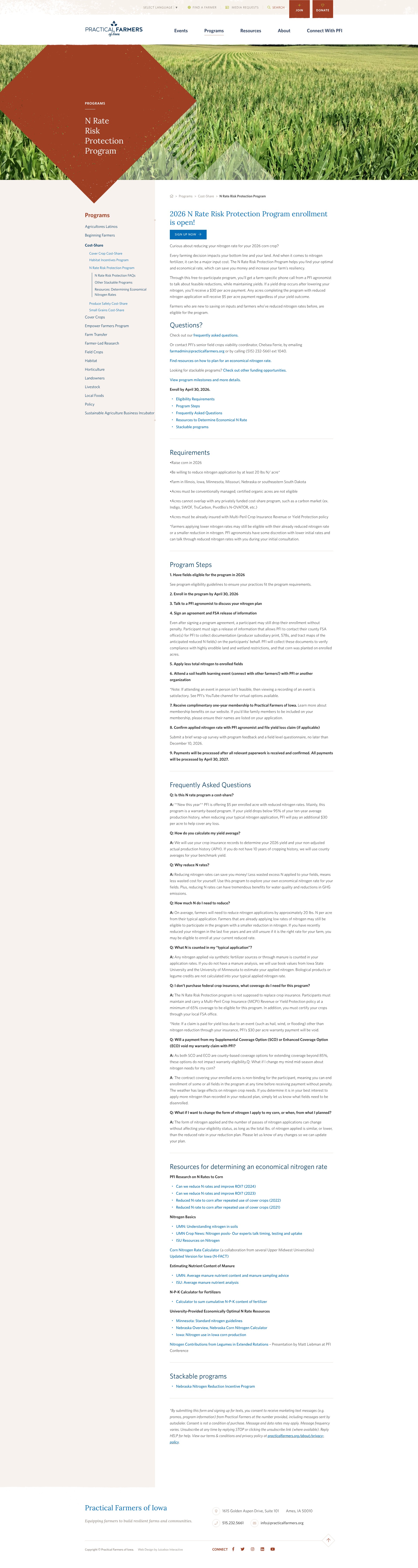 Landing Page
