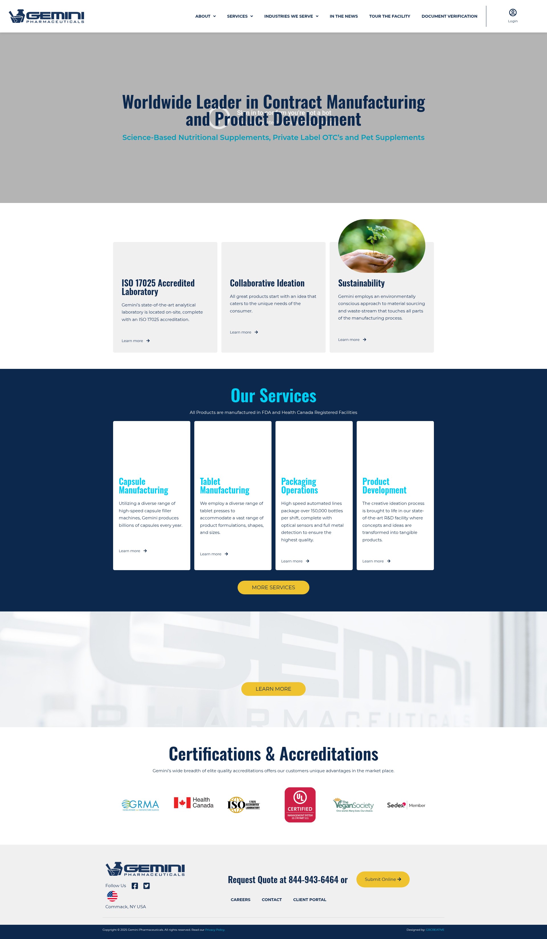 Landing Page