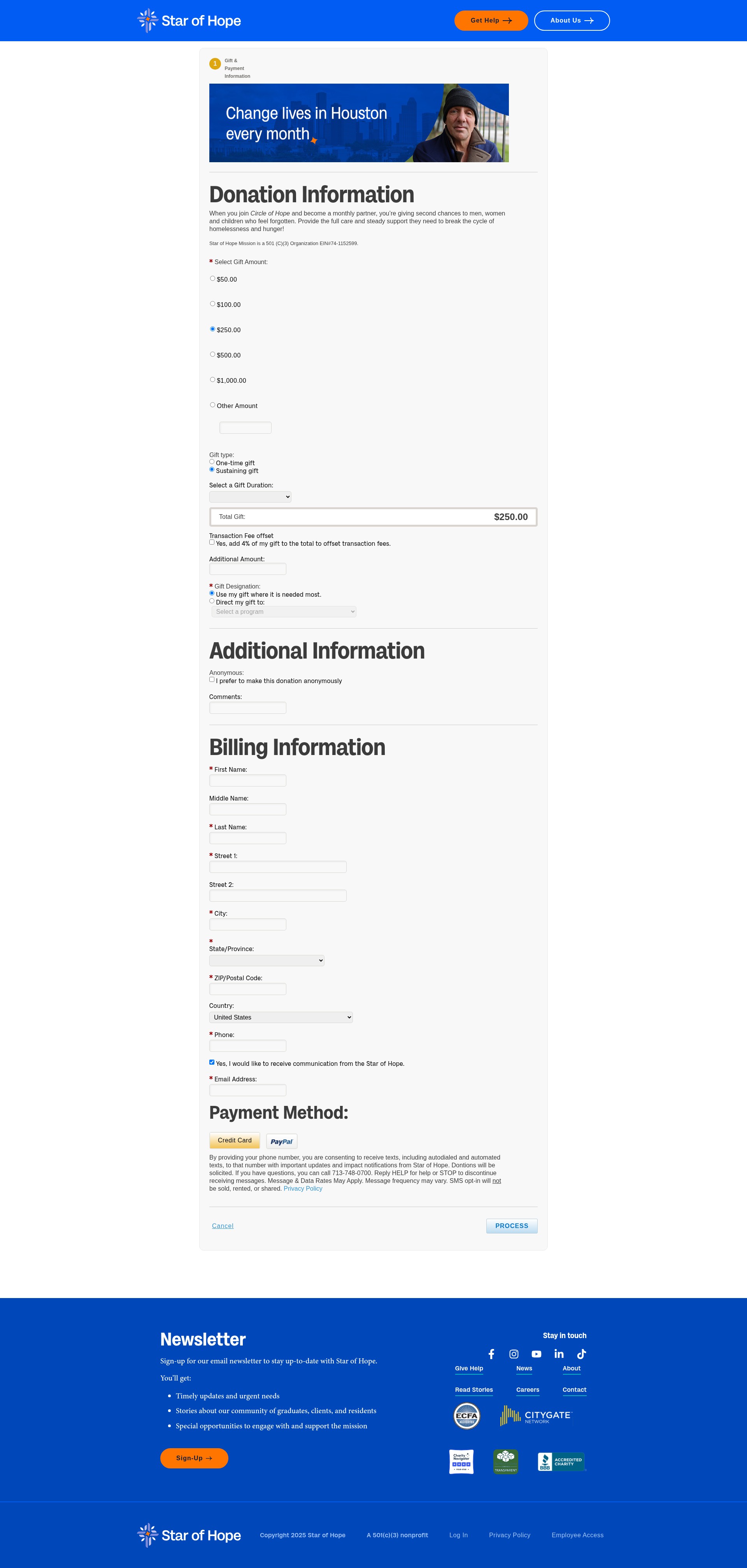 Landing Page