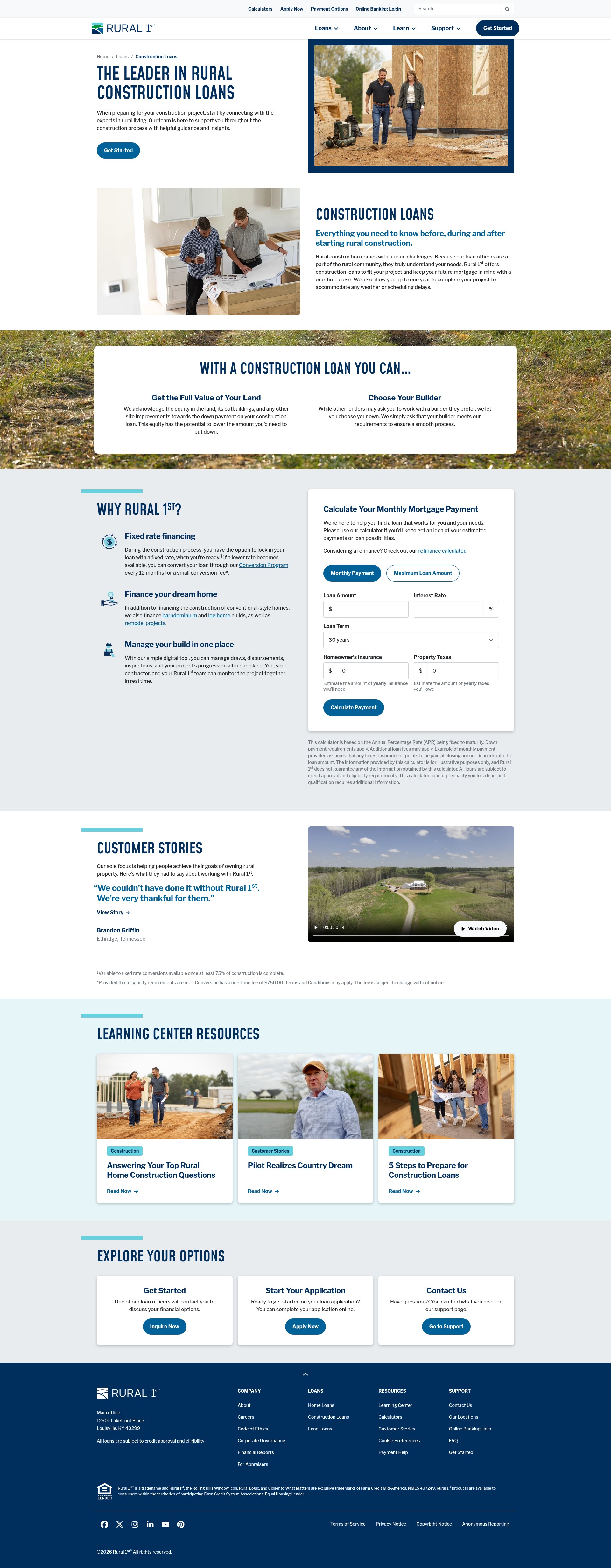 Landing Page