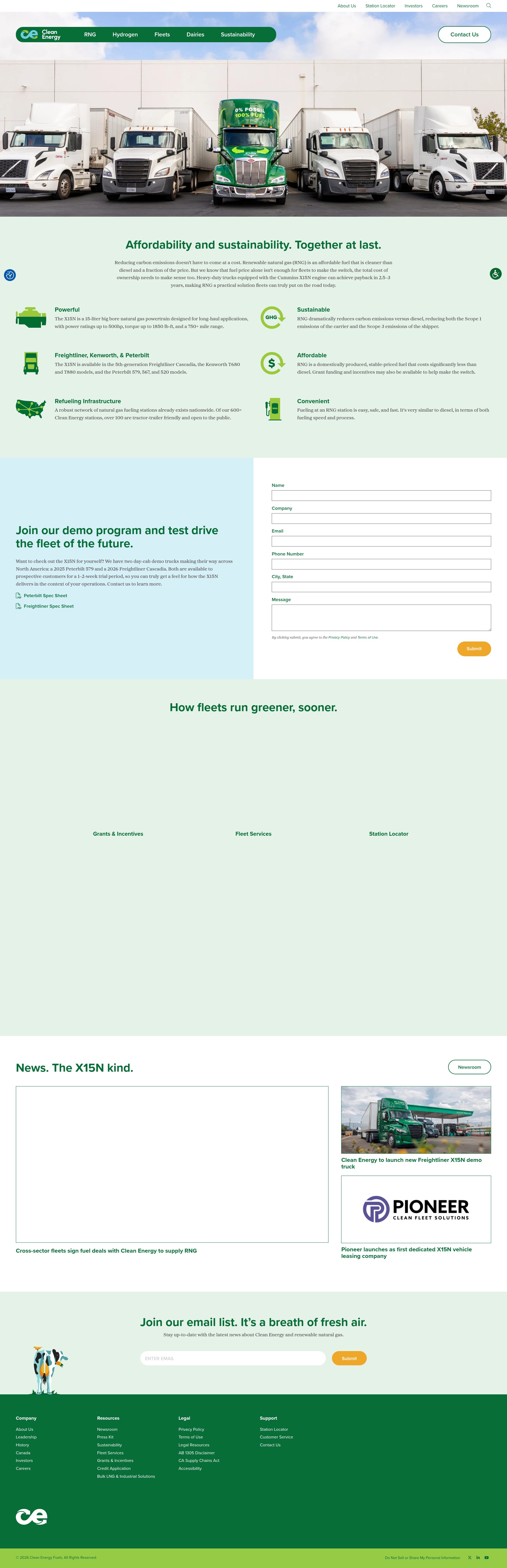 Landing Page