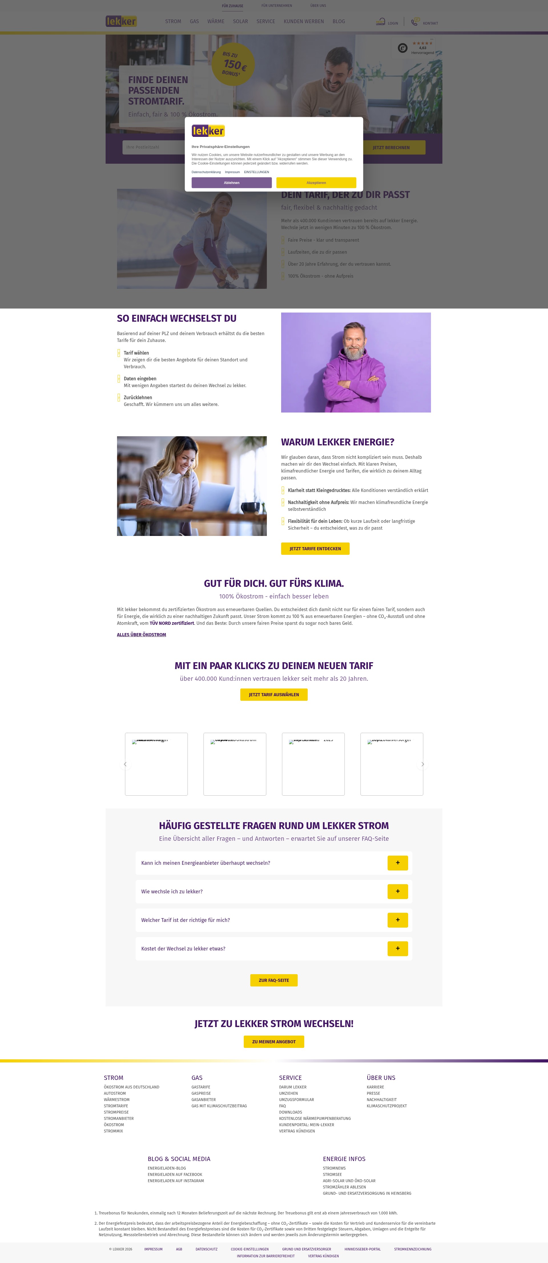 Landing Page