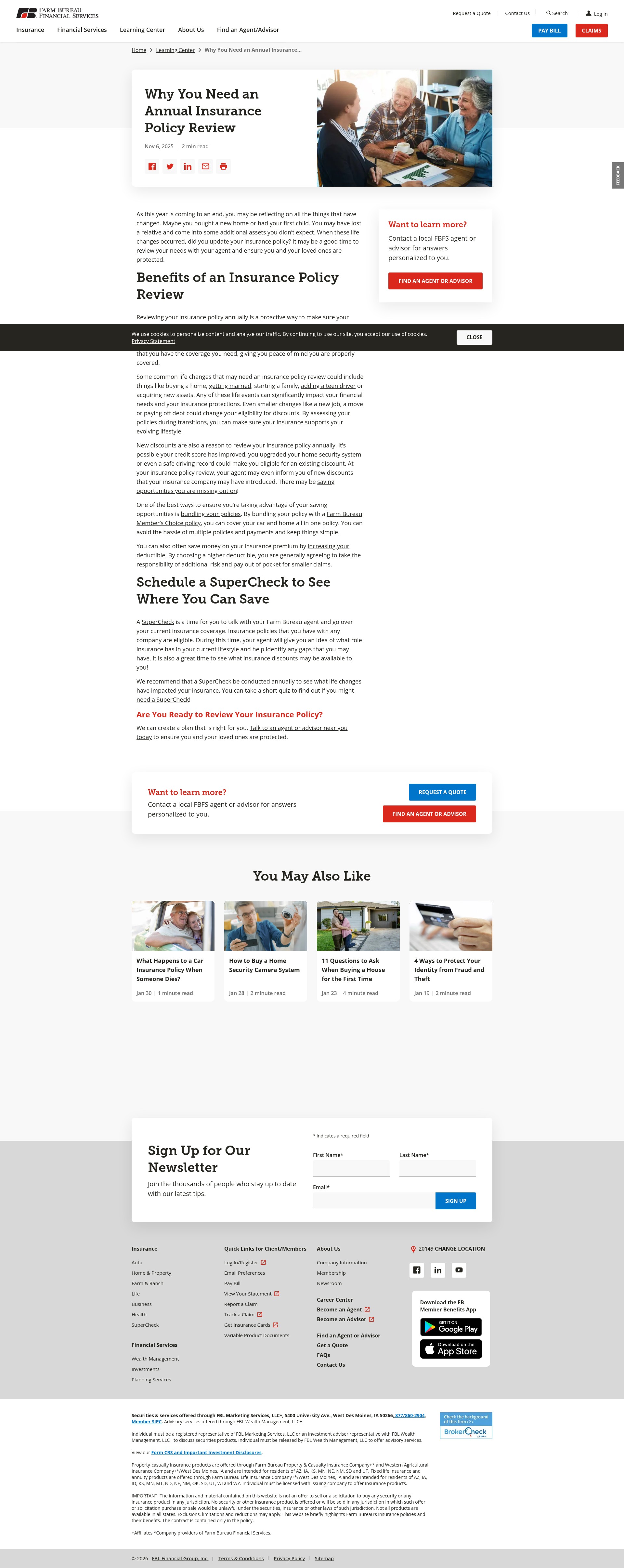 Landing Page