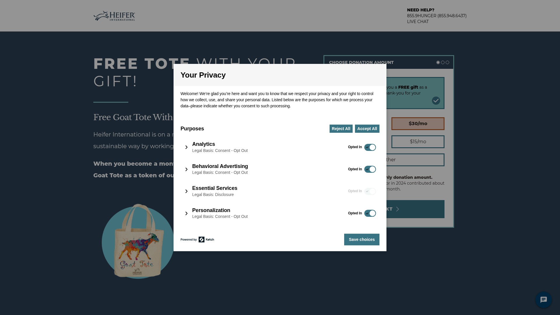 Landing Page