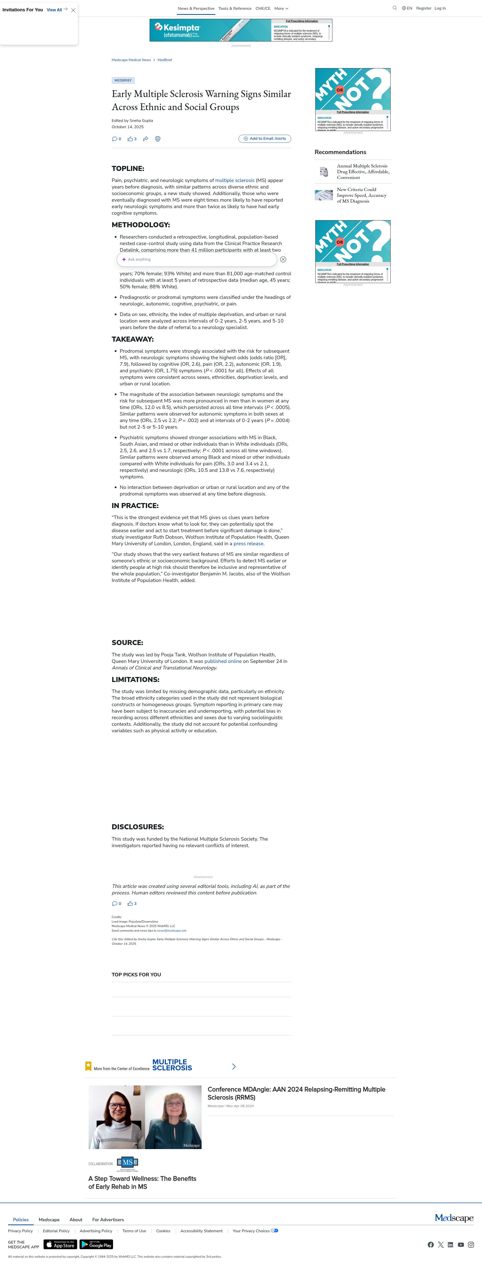 Landing Page