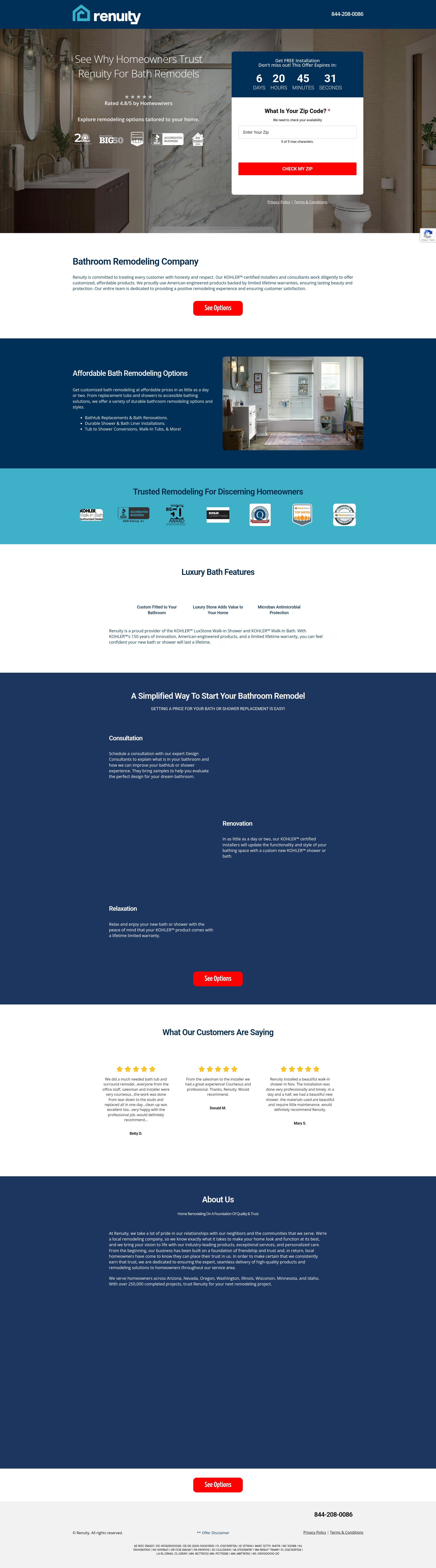 Landing Page