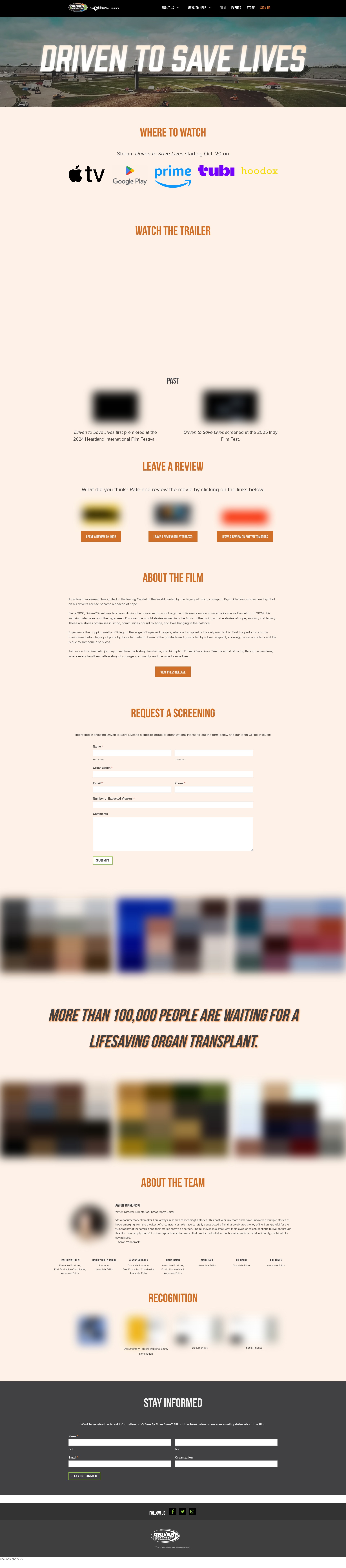 Landing Page