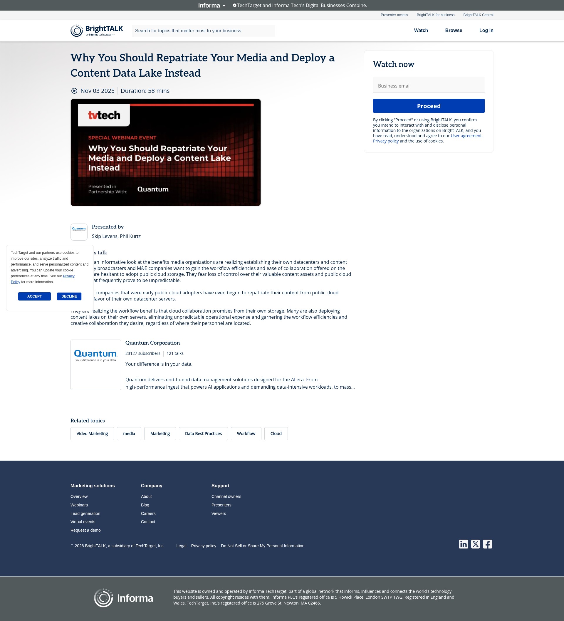 Landing Page