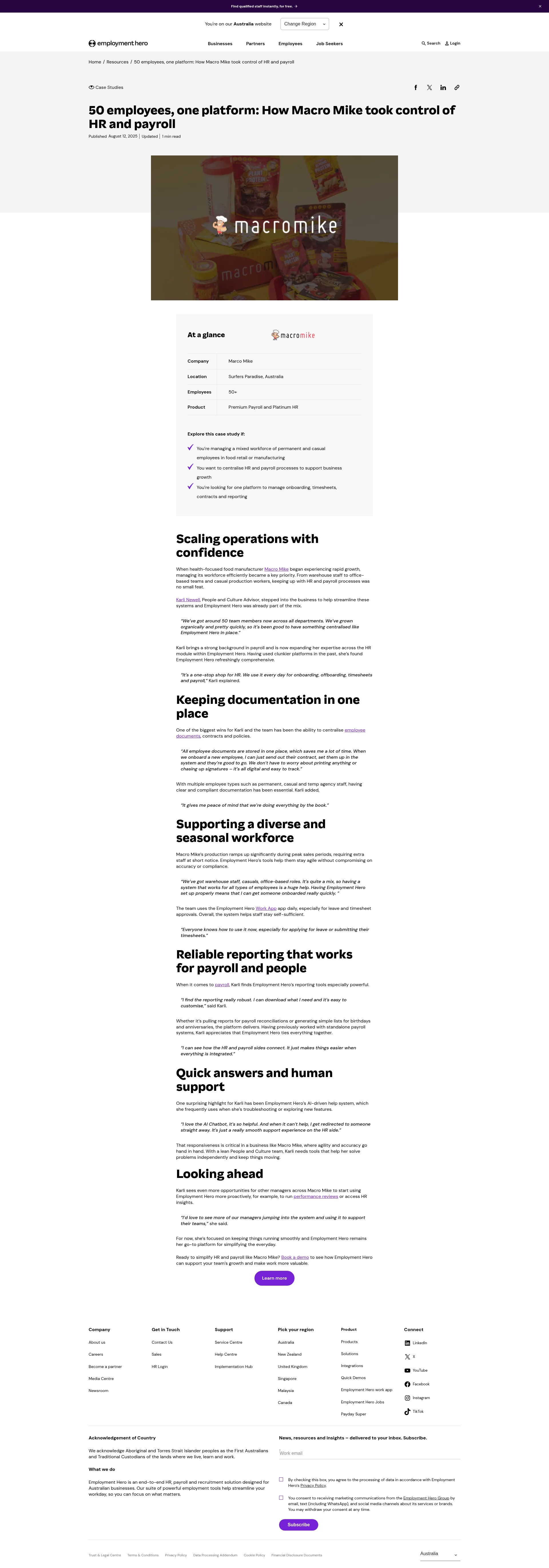 Landing Page