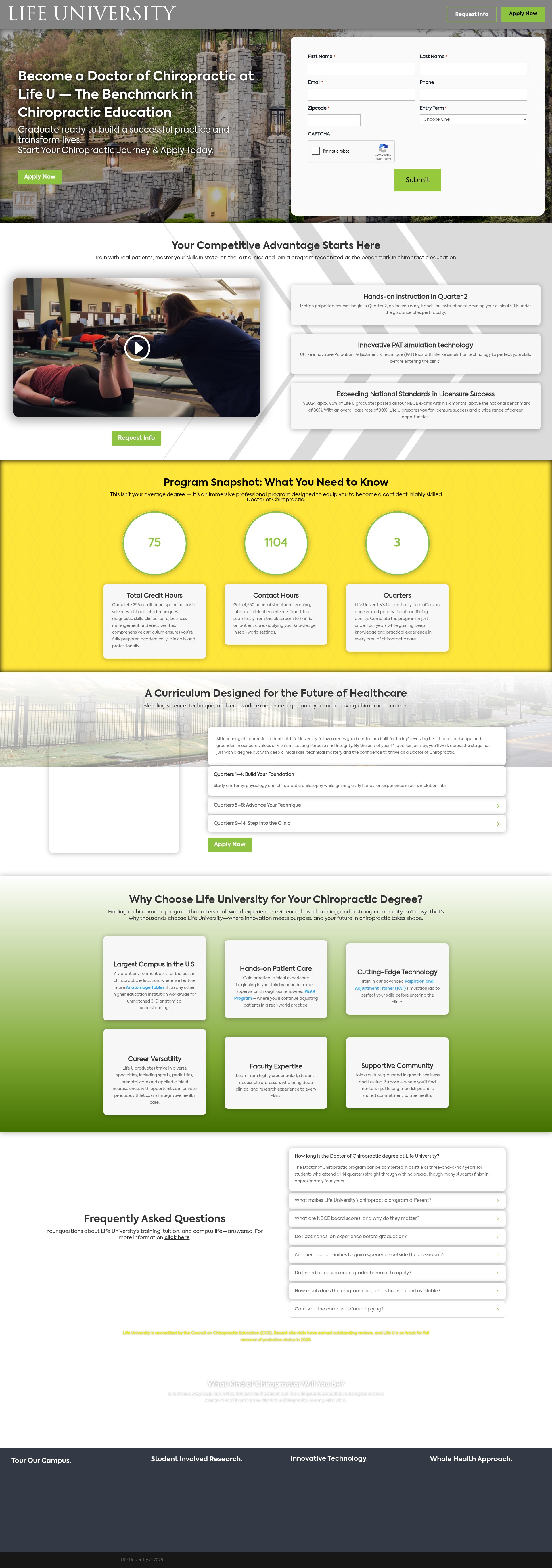 Landing Page