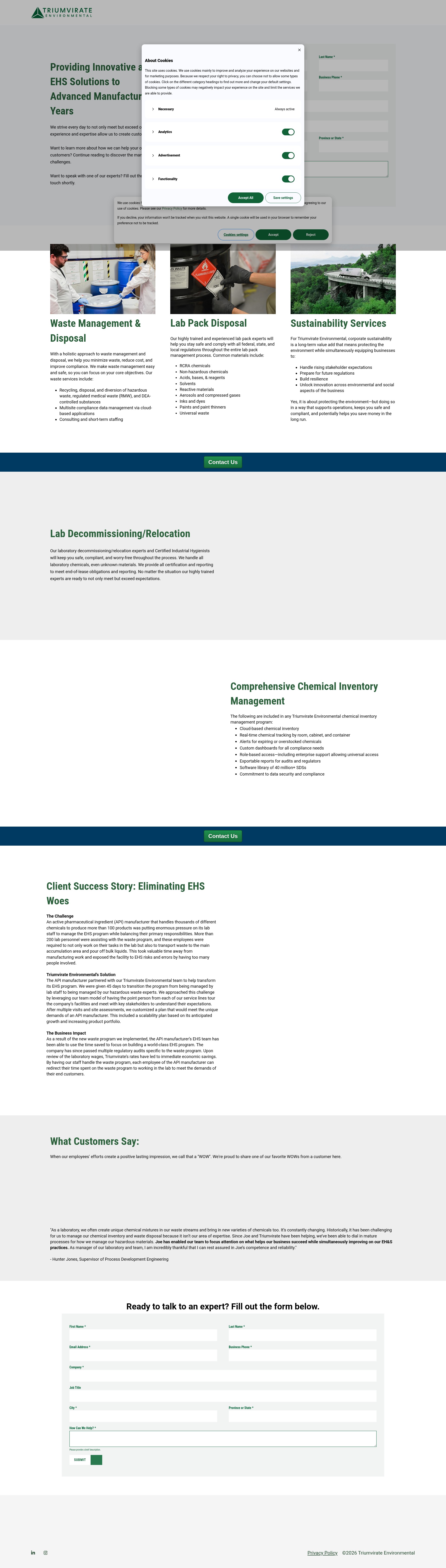 Landing Page