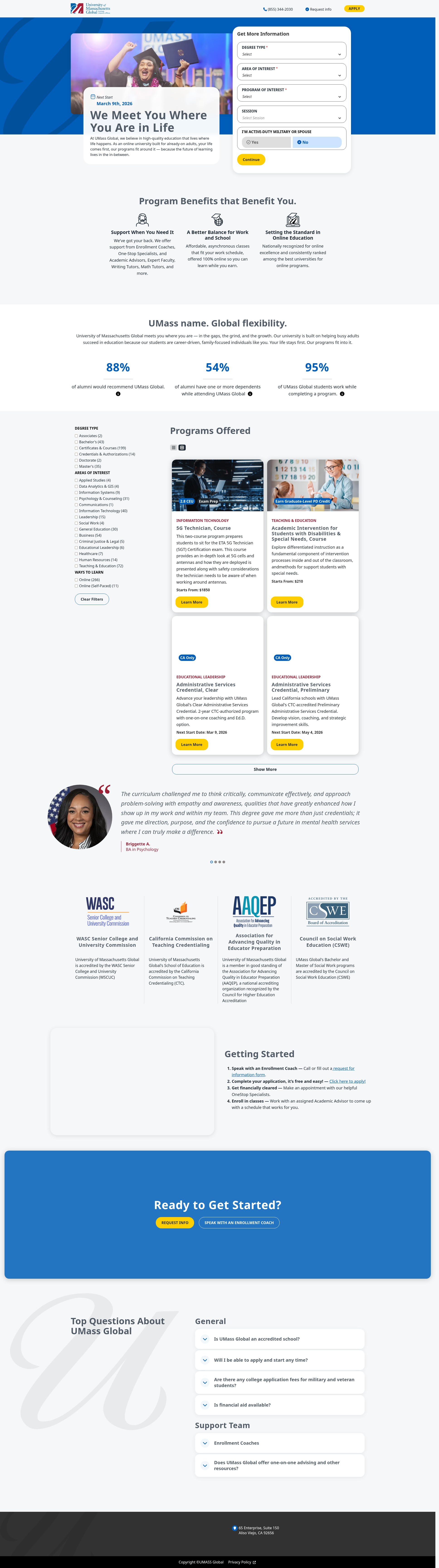Landing Page
