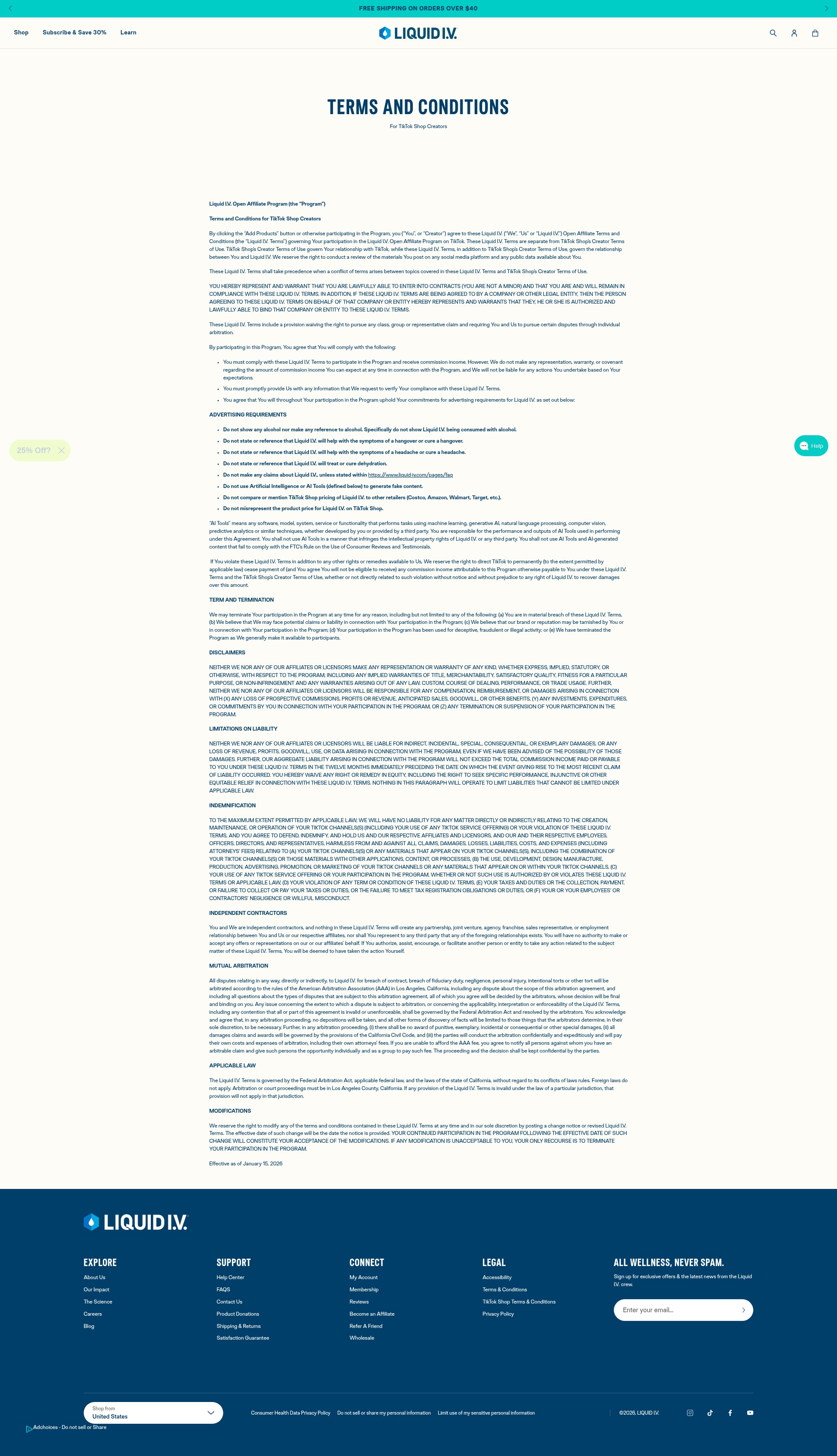 Landing Page